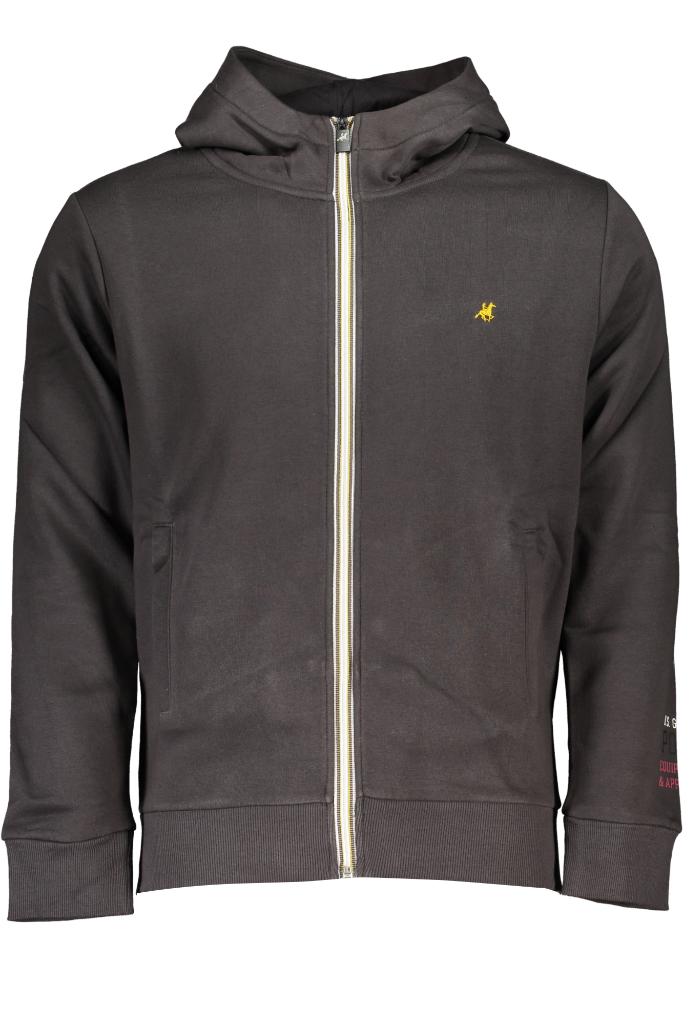 US GRAND MEN GRAY ZIP-UP SWEATSHIRT US GRAND MEN GRAY ZIP-UP SWEATSHIRT