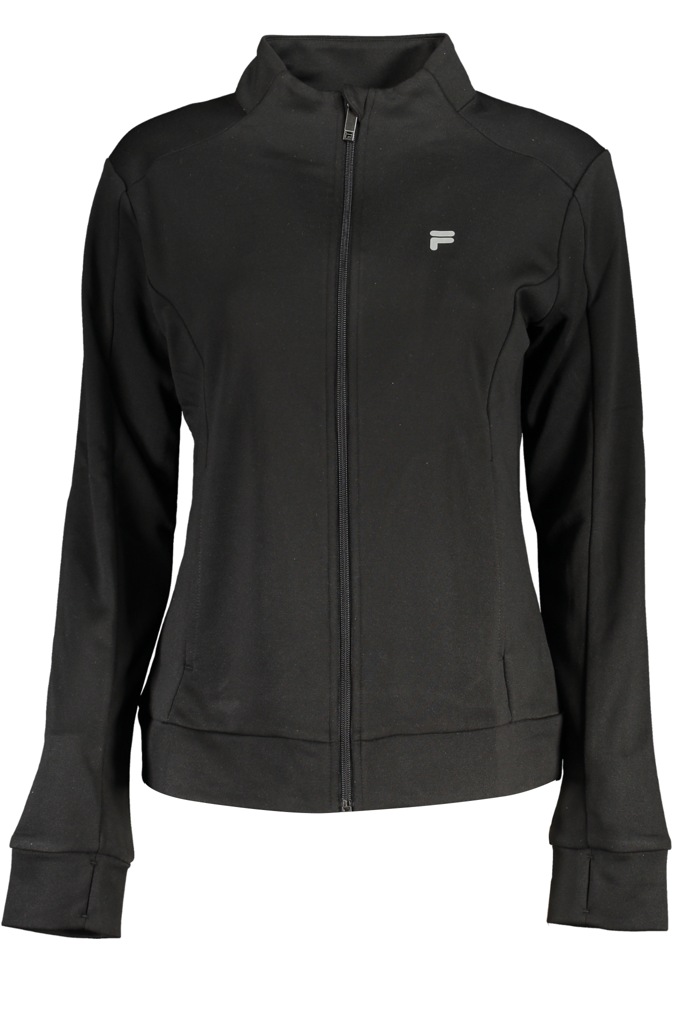 FILA WOMEN BLACK ZIP SWEATSHIRT FILA WOMEN BLACK ZIP SWEATSHIRT