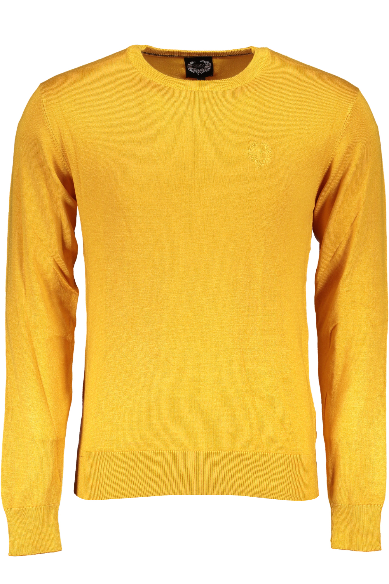 GIAN MARCO VENTURI MEN YELLOW SWEATER GIAN MARCO VENTURI MEN YELLOW SWEATER