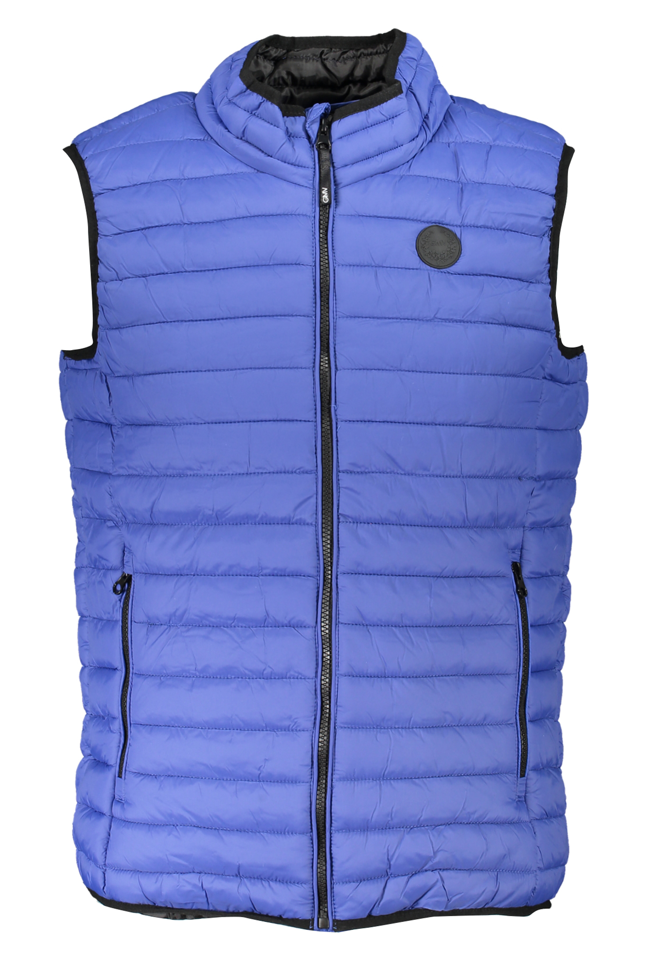 GIAN MARCO VENTURI MEN BLUE SLEEVELESS GIAN MARCO VENTURI MEN BLUE SLEEVELESS