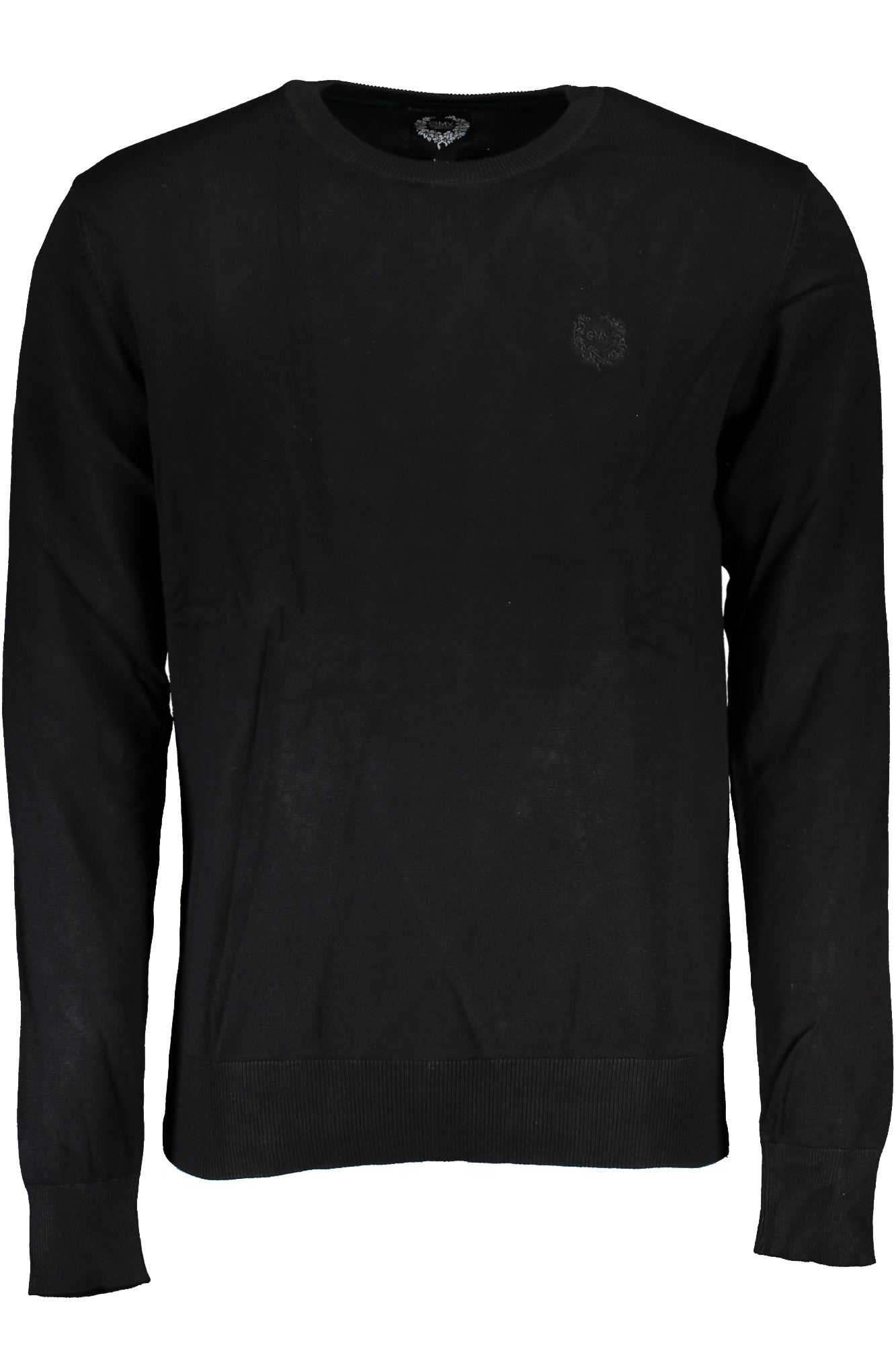 GIAN MARCO VENTURI MEN BLACK SWEATER GIAN MARCO VENTURI MEN BLACK SWEATER