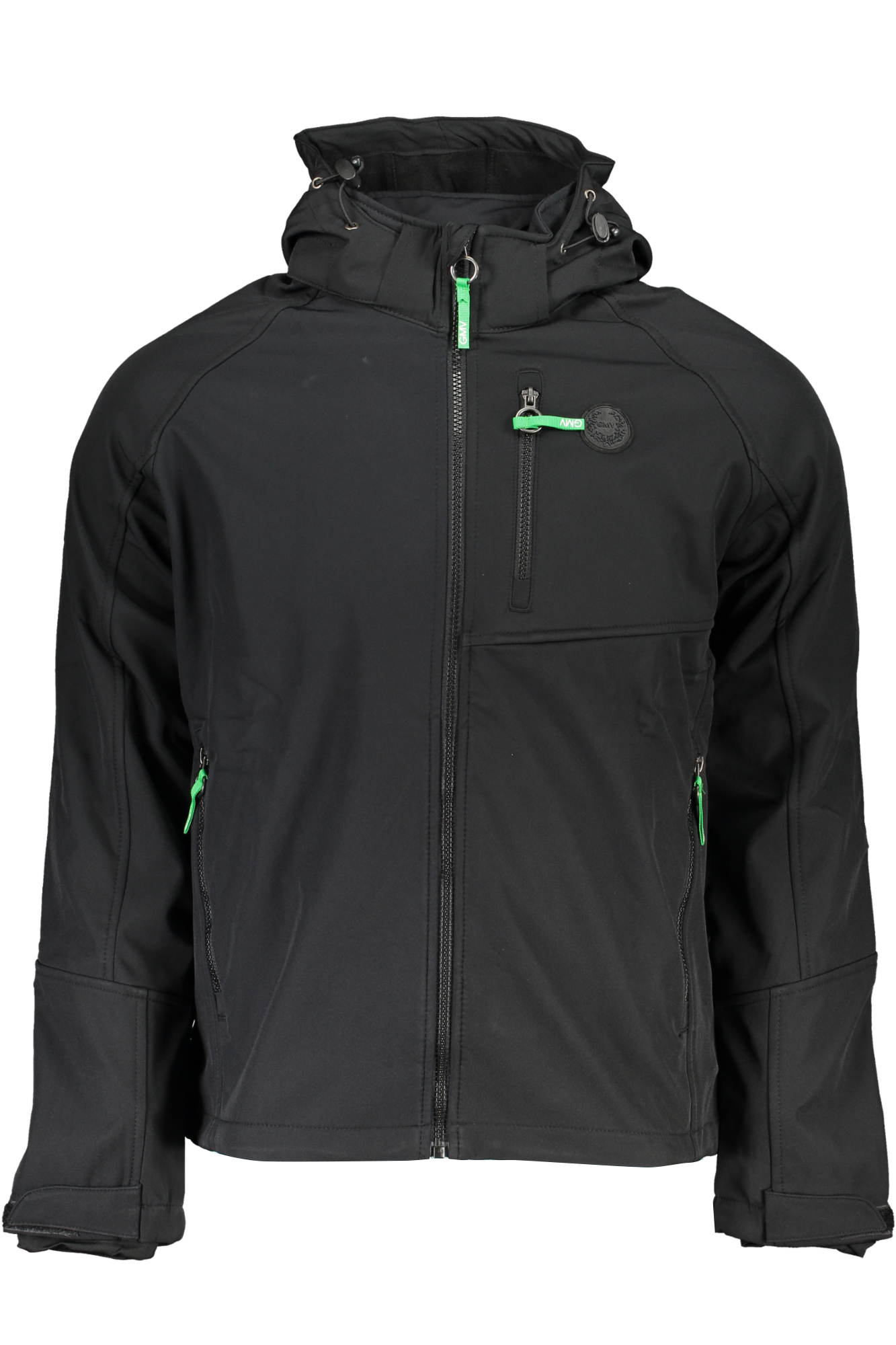 GIAN MARCO VENTURI MEN BLACK SPORTS JACKET