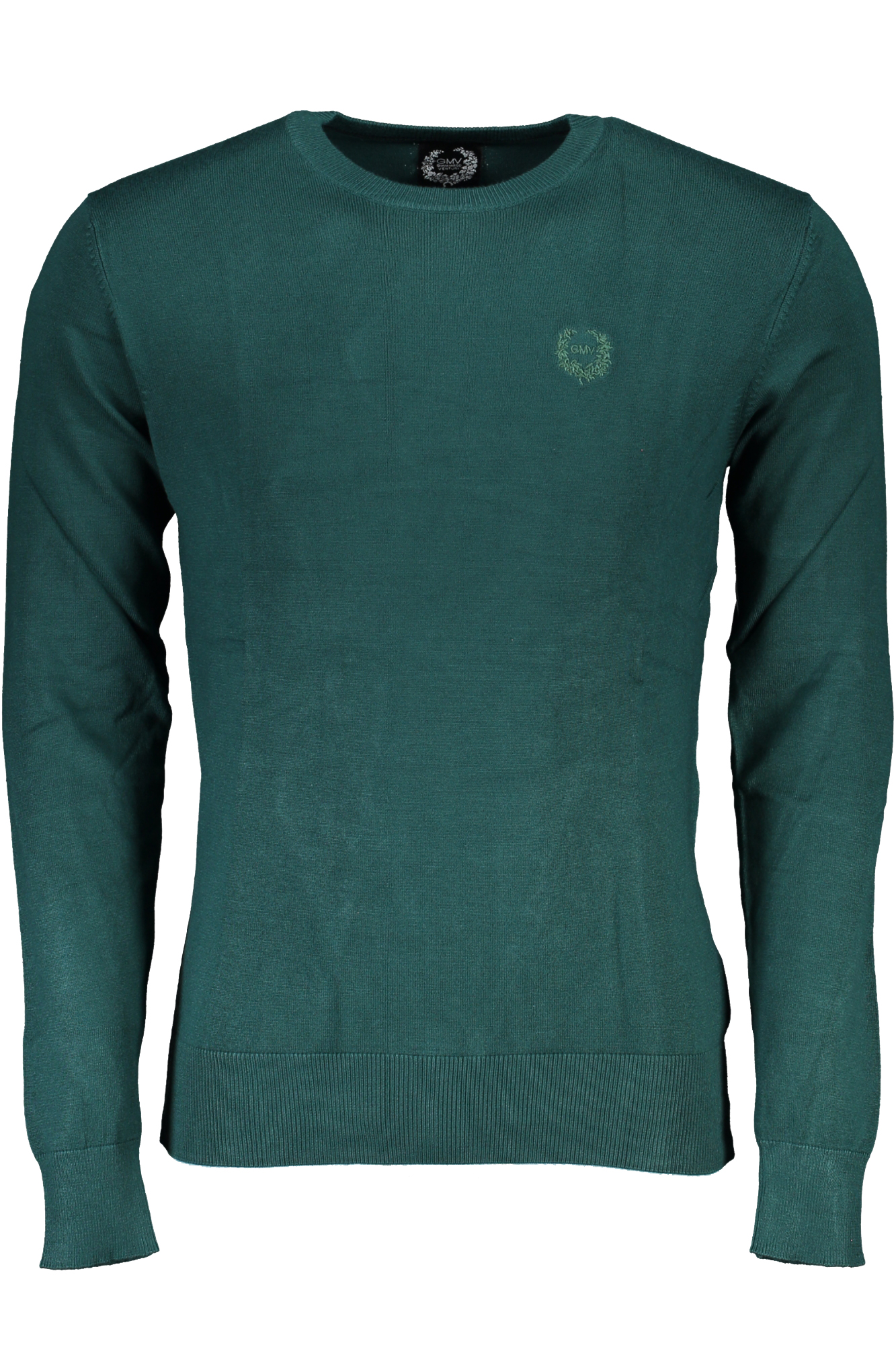 GIAN MARCO VENTURI MEN GREEN SWEATER GIAN MARCO VENTURI MEN GREEN SWEATER