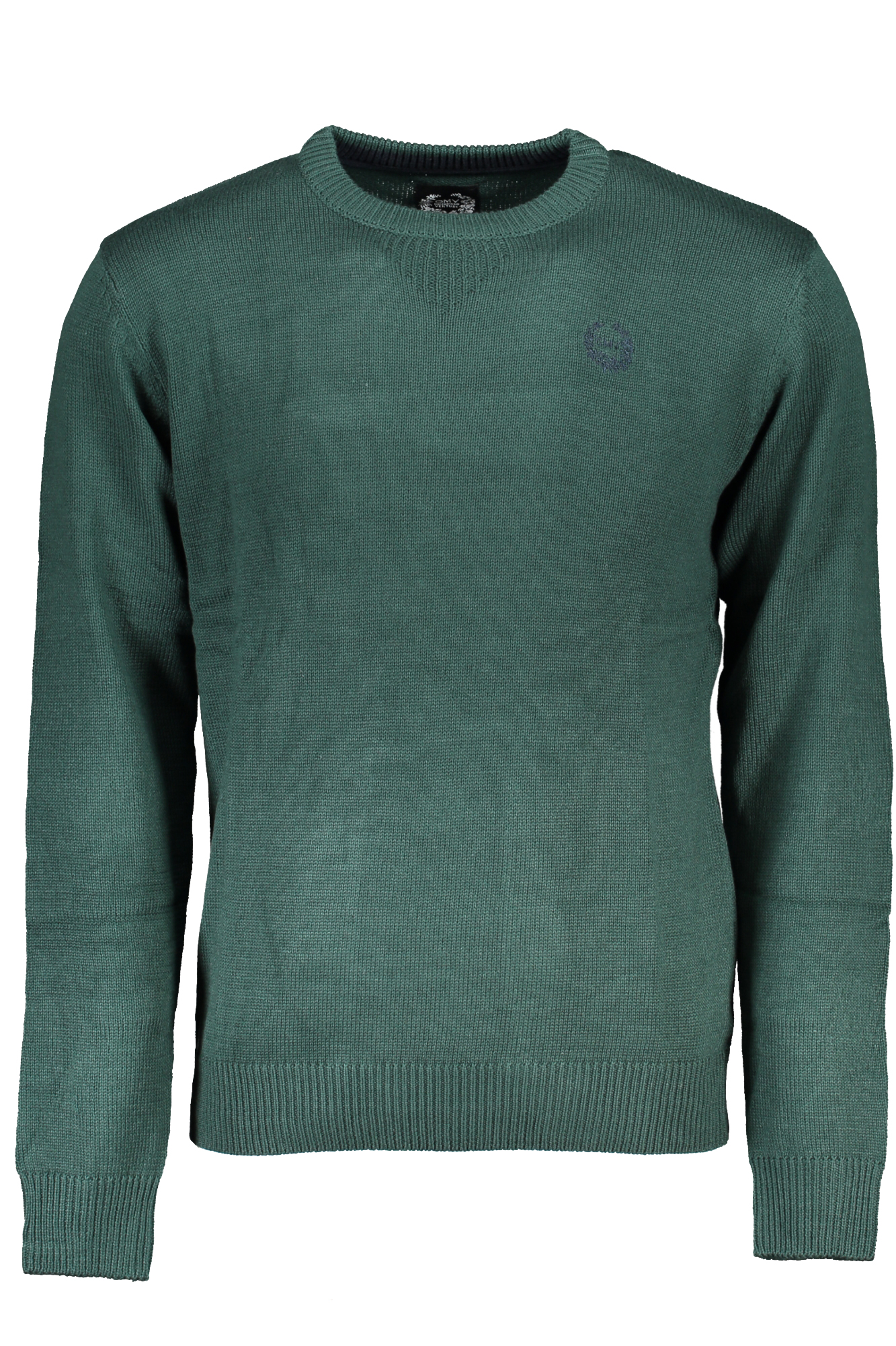 GIAN MARCO VENTURI MEN GREEN SWEATER GIAN MARCO VENTURI MEN GREEN SWEATER