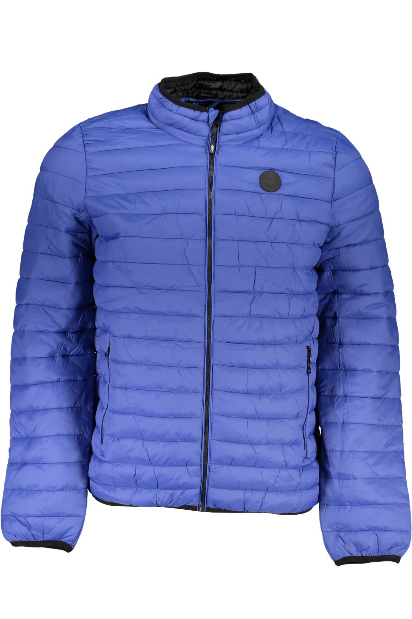 GIAN MARCO VENTURI BLUE MEN JACKET GIAN MARCO VENTURI BLUE MEN JACKET