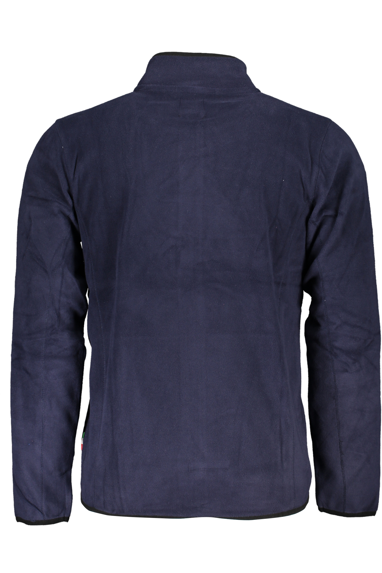 GIAN MARCO VENTURI MEN BLUE ZIP SWEATSHIRT