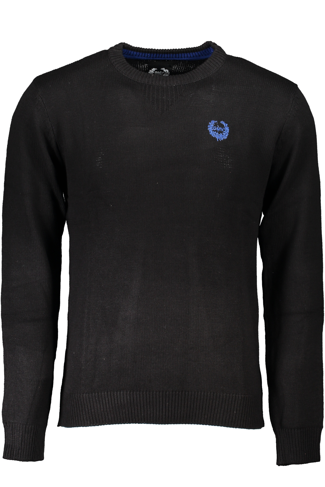 GIAN MARCO VENTURI MEN BLACK SWEATER GIAN MARCO VENTURI MEN BLACK SWEATER