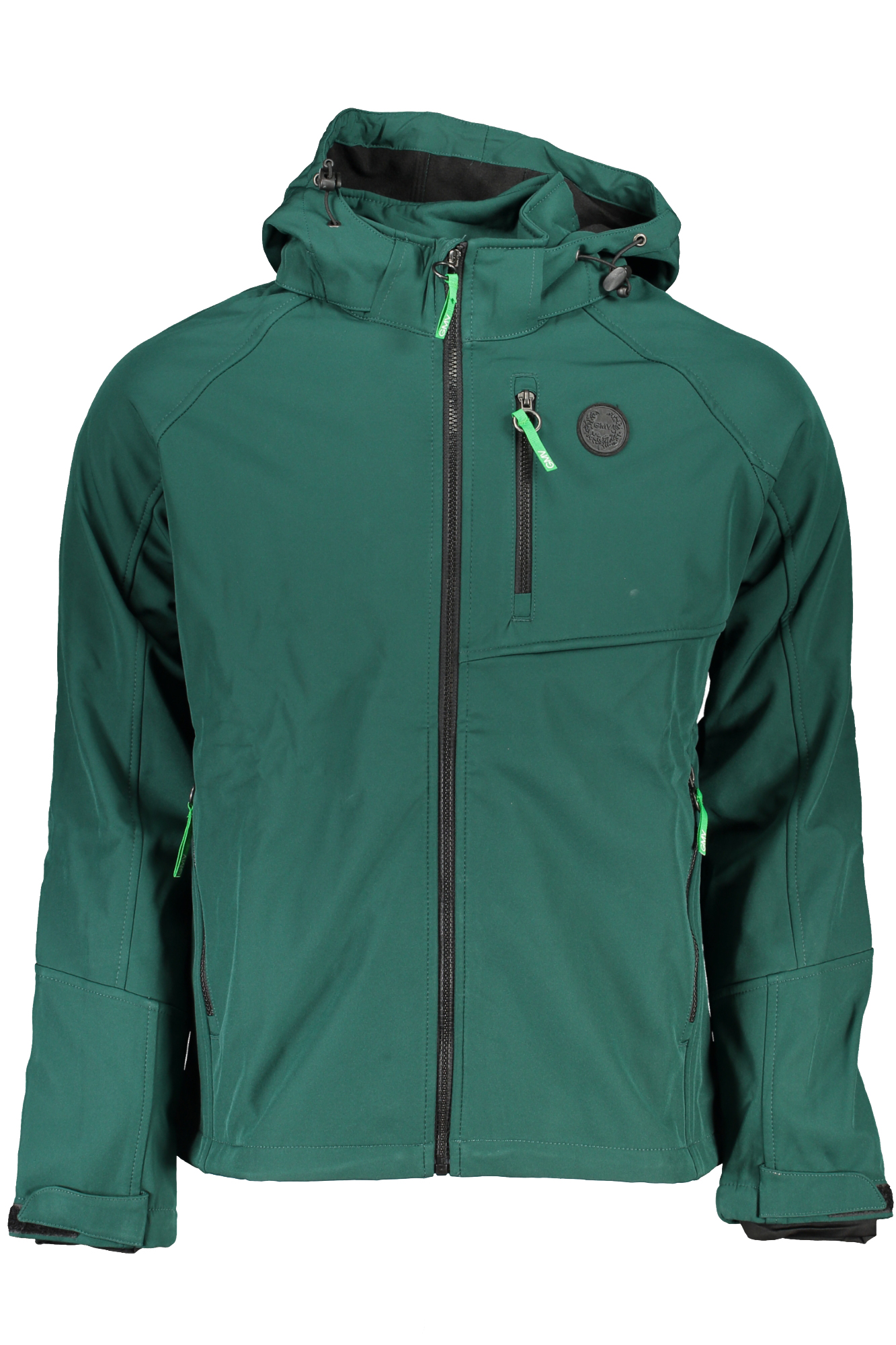 GIAN MARCO VENTURI GREEN MEN SPORTS JACKET GIAN MARCO VENTURI GREEN MEN SPORTS JACKET