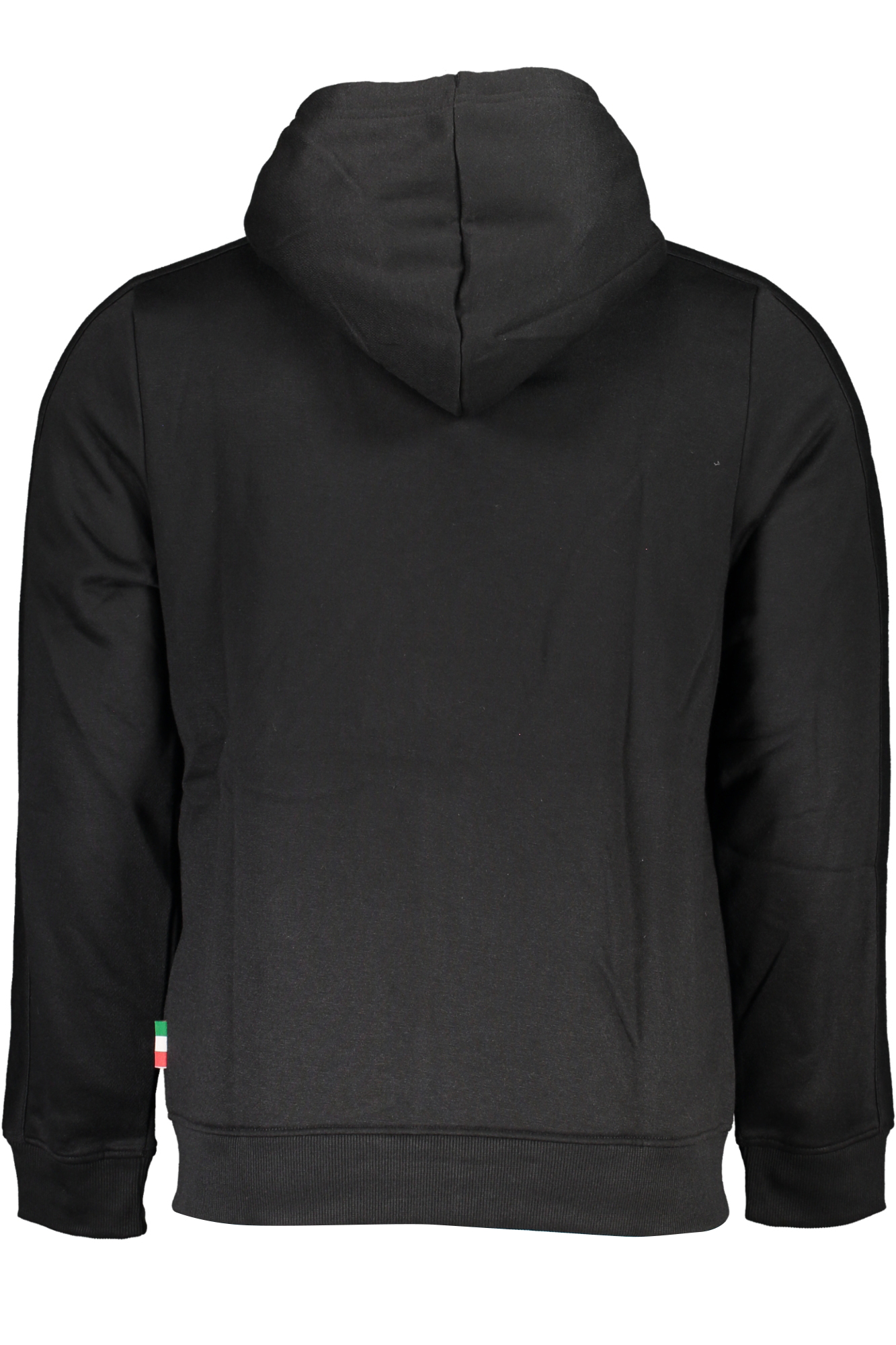GIAN MARCO VENTURI MEN BLACK ZIP SWEATSHIRT