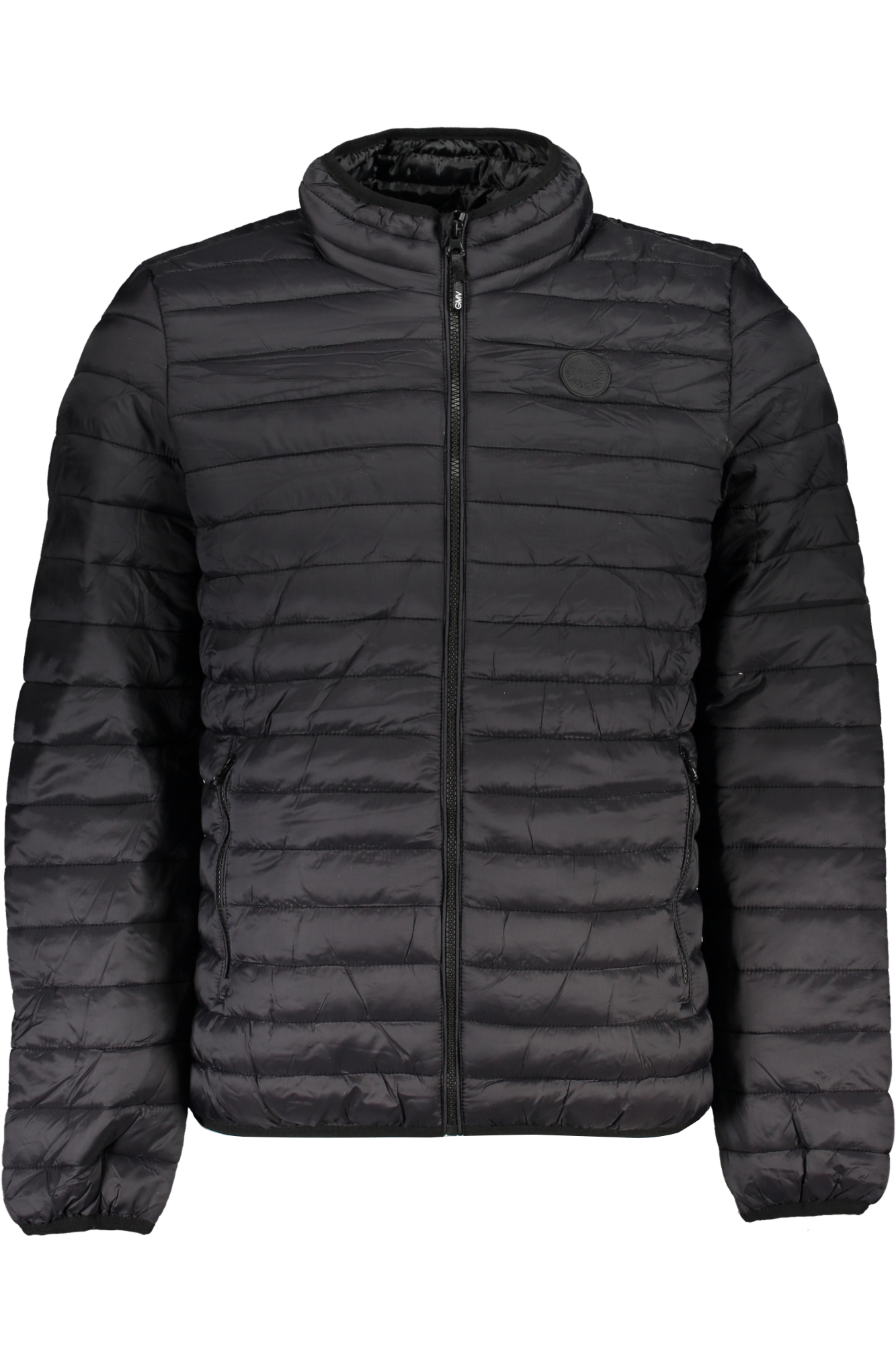 GIAN MARCO VENTURI BLACK MEN JACKET GIAN MARCO VENTURI BLACK MEN JACKET