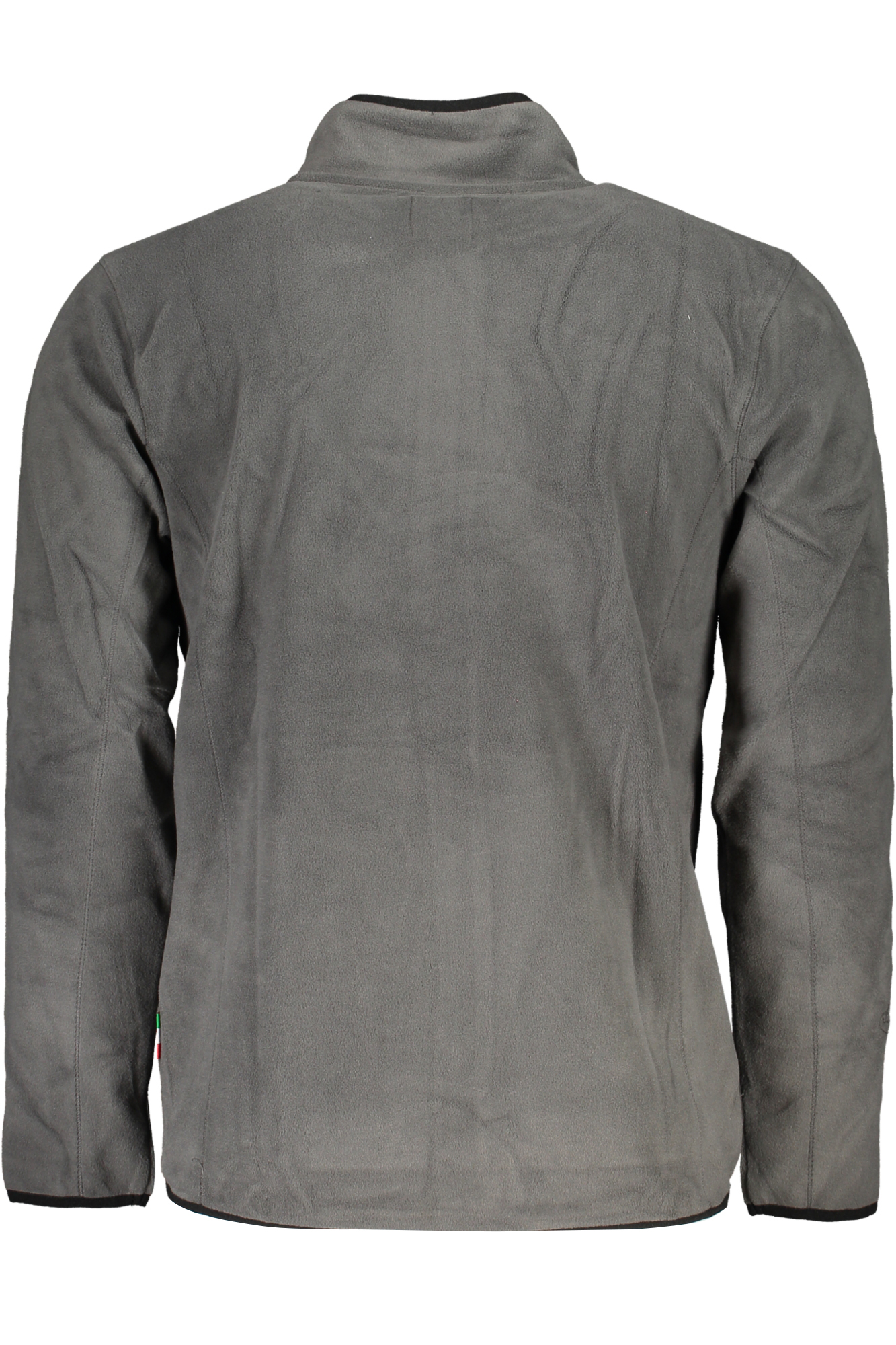 GIAN MARCO VENTURI MEN GRAY ZIP SWEATSHIRT