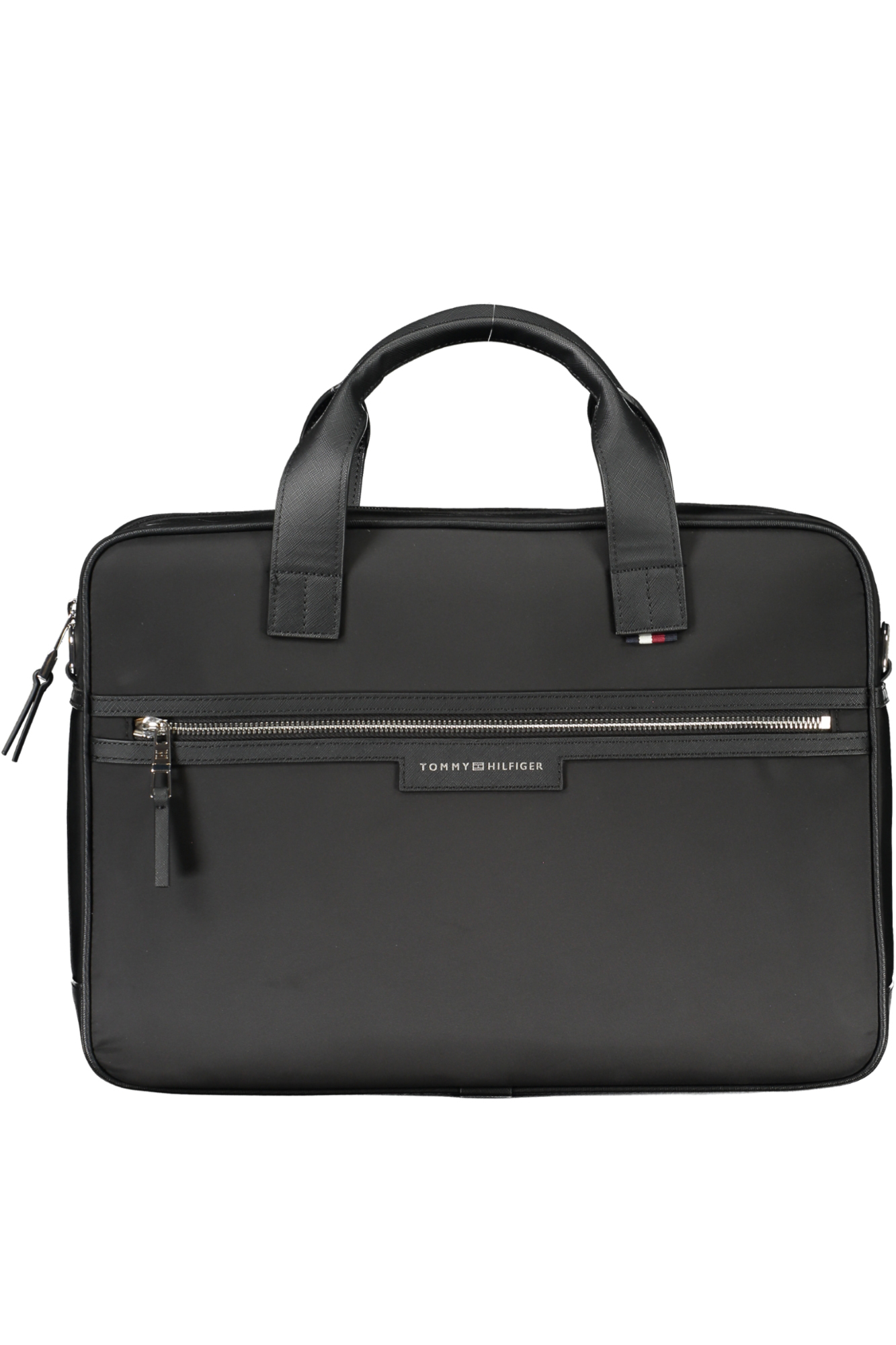 TOMMY HILFIGER BLACK MAN BRIEFCASE TOMMY HILFIGER BLACK MAN BRIEFCASE