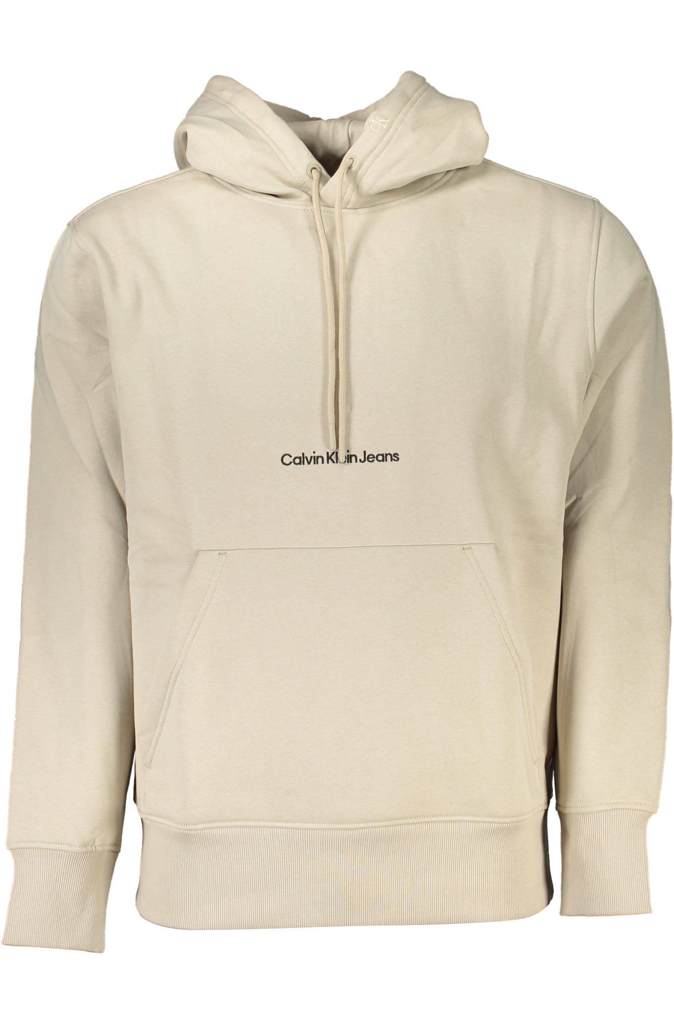 CALVIN KLEIN MEN BEIGE ZIPLESS SWEATSHIRT CALVIN KLEIN MEN BEIGE ZIPLESS SWEATSHIRT