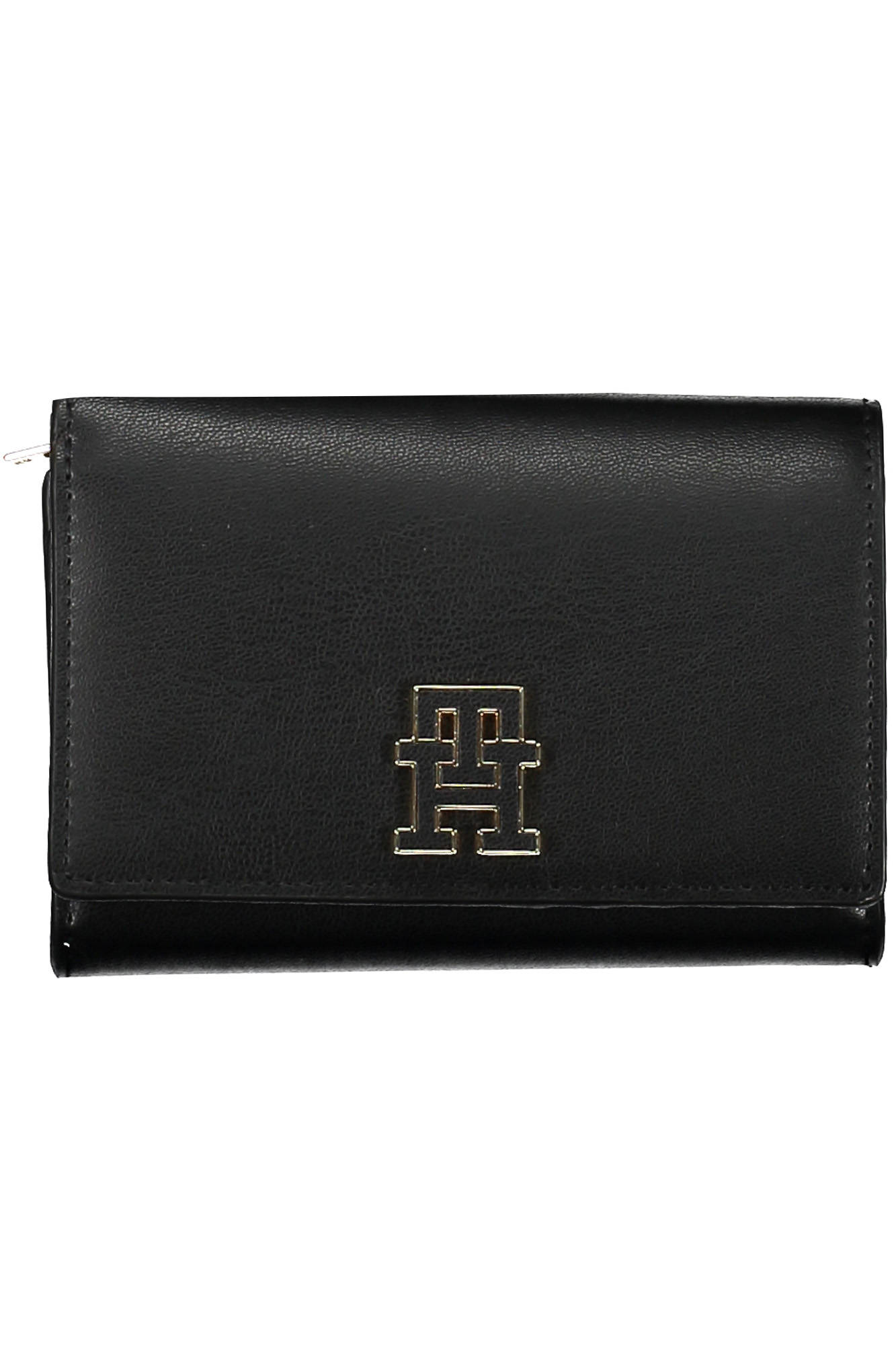 TOMMY HILFIGER WOMEN WALLET BLACK TOMMY HILFIGER WOMEN WALLET BLACK