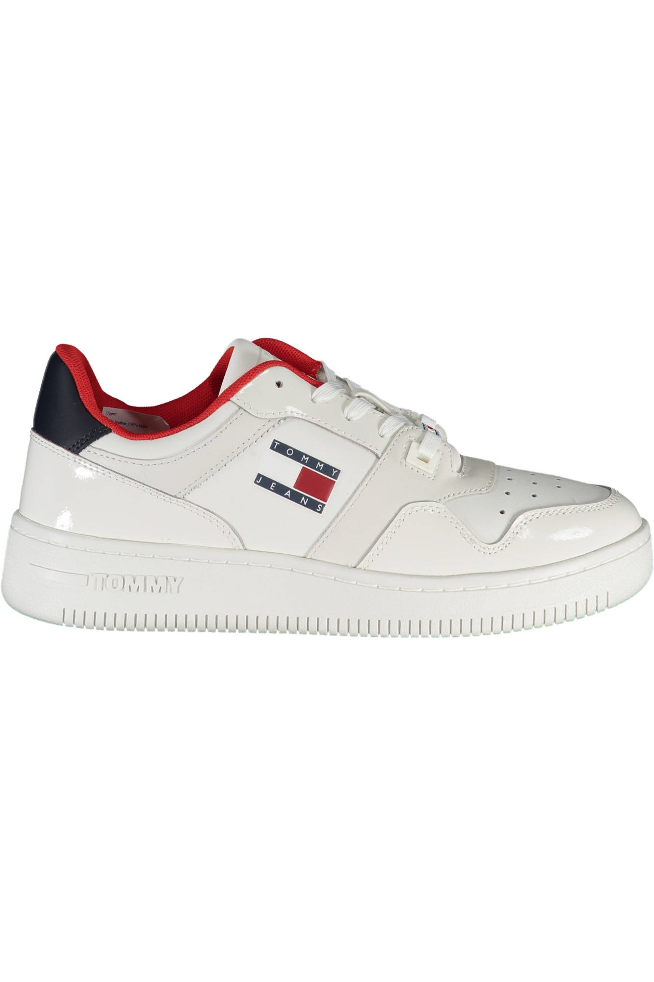 TOMMY HILFIGER WHITE WOMEN SPORTS SHOES TOMMY HILFIGER WHITE WOMEN SPORTS SHOES