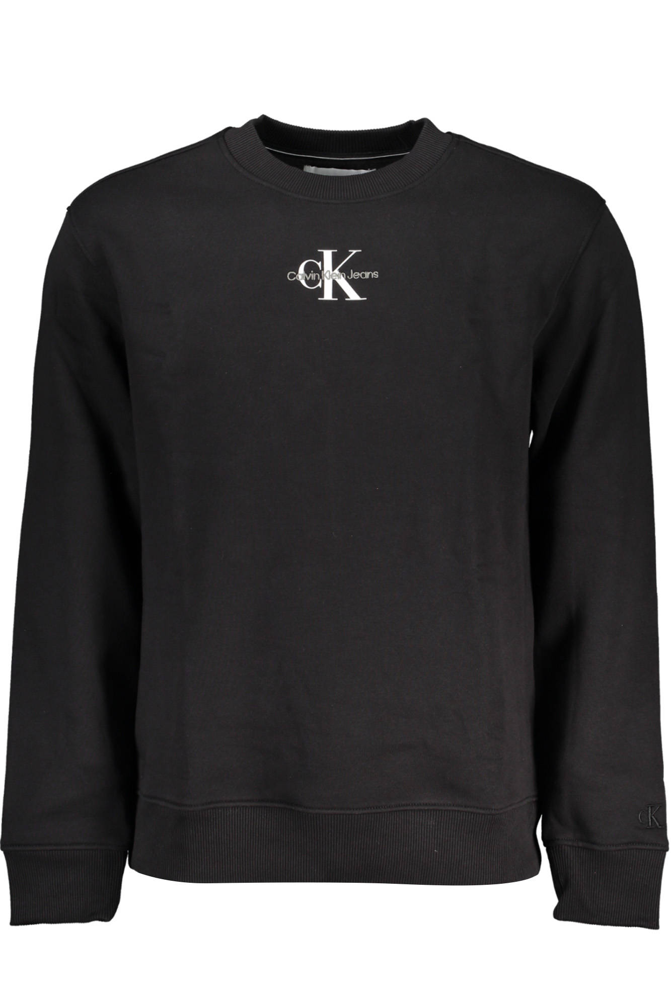 CALVIN KLEIN MEN BLACK ZIPLESS SWEATSHIRT CALVIN KLEIN MEN BLACK ZIPLESS SWEATSHIRT