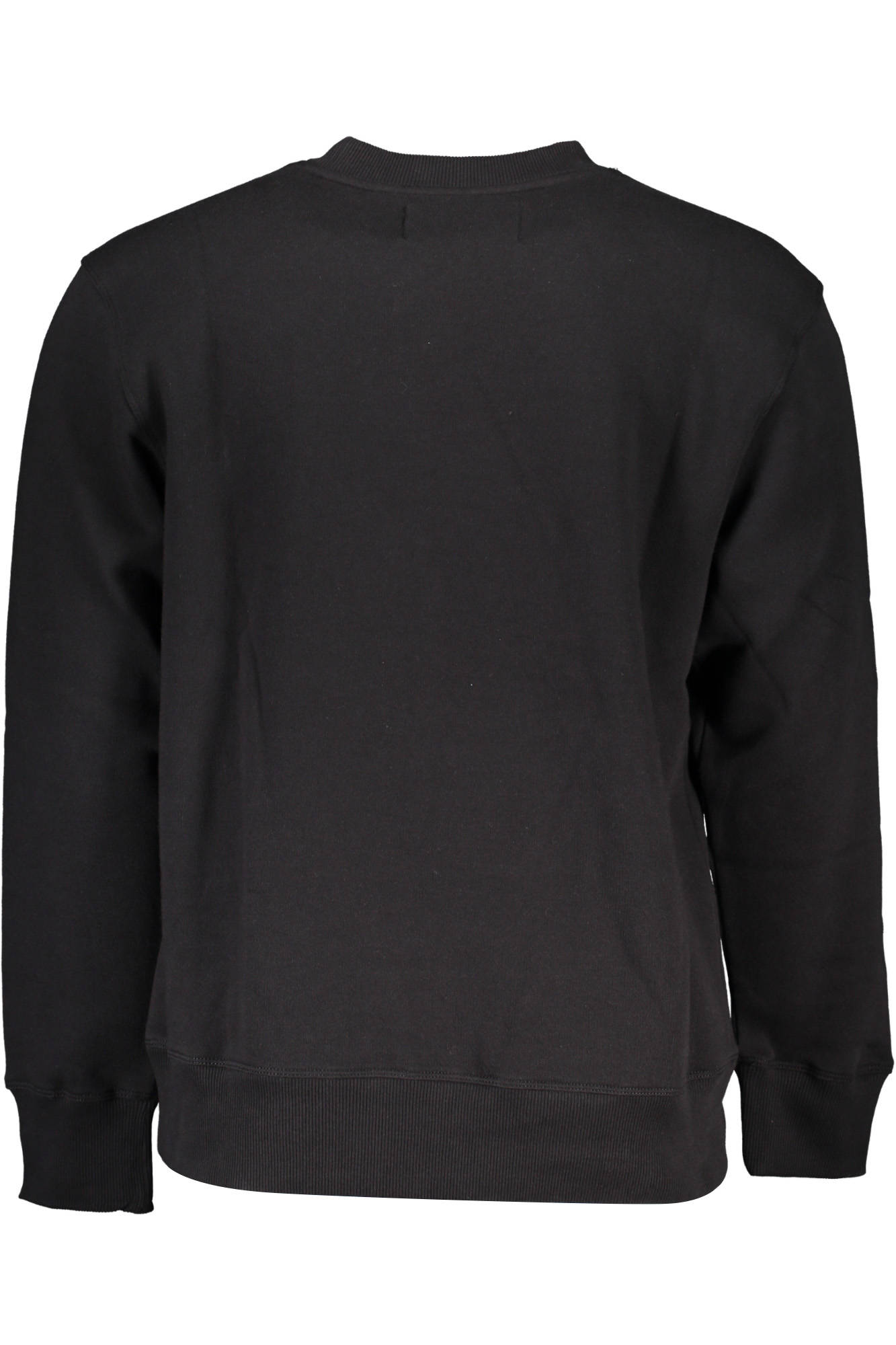 CALVIN KLEIN MEN BLACK ZIPLESS SWEATSHIRT