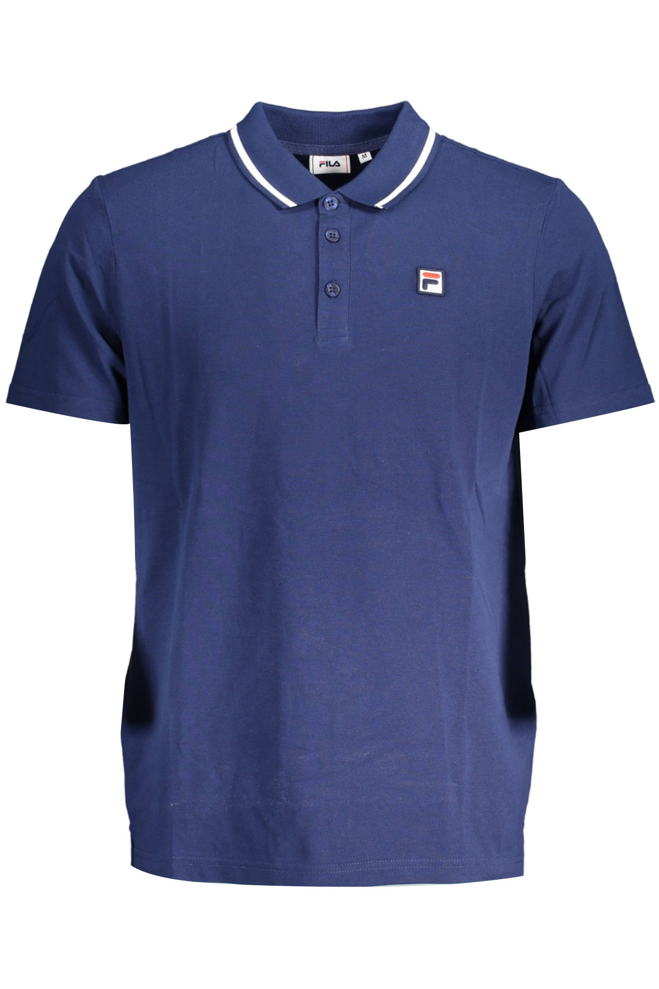 FILA MEN SHORT SLEEVED POLO SHIRT BLUE FILA MEN SHORT SLEEVED POLO SHIRT BLUE