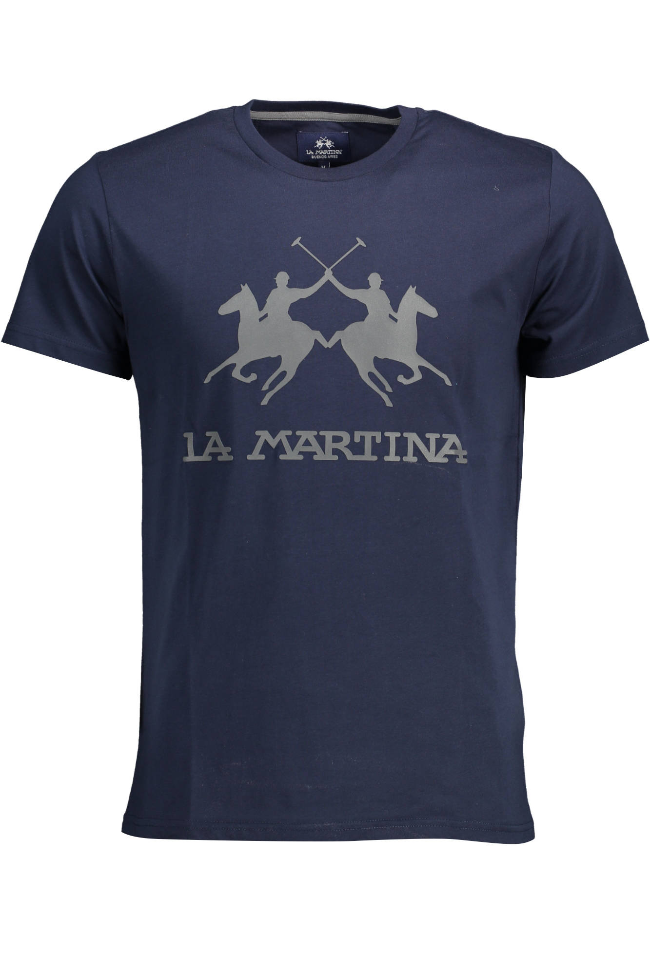 LA MARTINA MEN SHORT SLEEVE T-SHIRT BLUE LA MARTINA MEN SHORT SLEEVE T-SHIRT BLUE