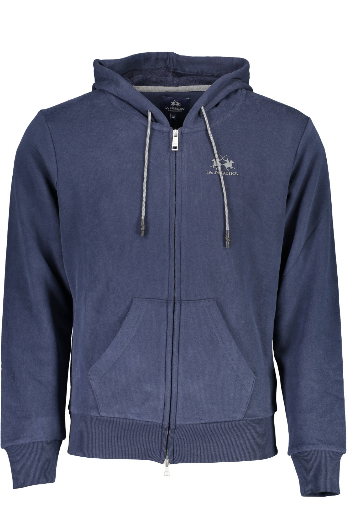 LA MARTINA MEN BLUE ZIP SWEATSHIRT LA MARTINA MEN BLUE ZIP SWEATSHIRT