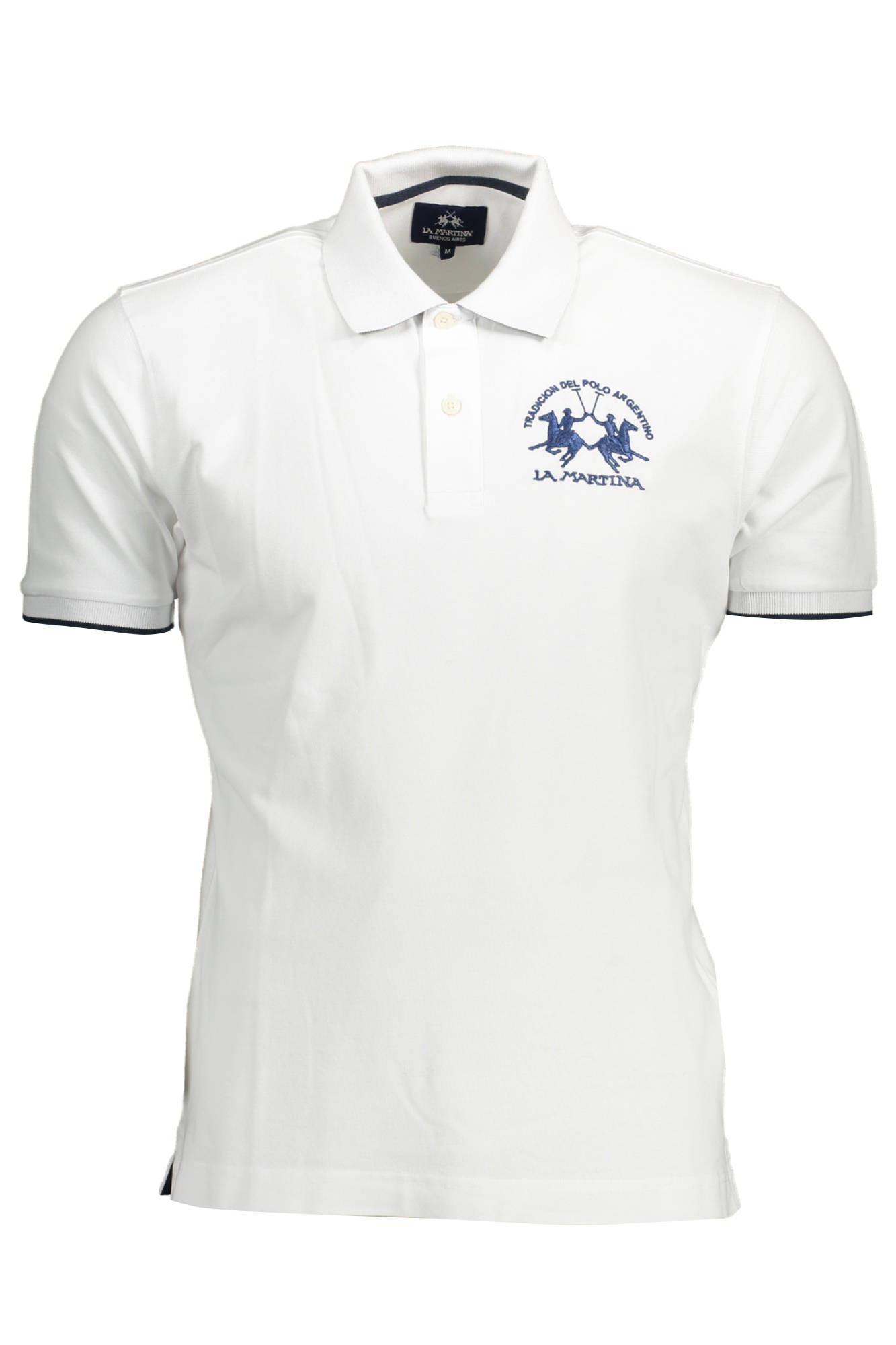 LA MARTINA MEN WHITE SHORT SLEEVED POLO SHIRT LA MARTINA MEN WHITE SHORT SLEEVED POLO SHIRT