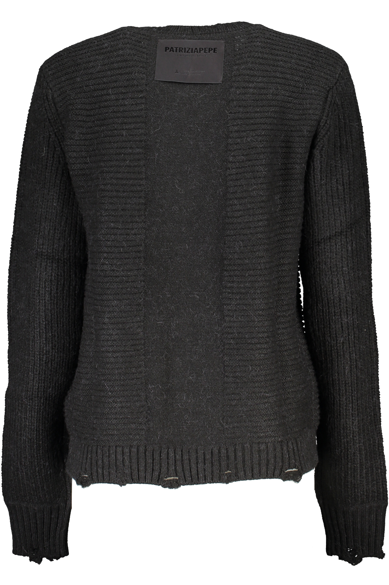 PATRIZIA PEPE WOMEN BLACK SWEATER
