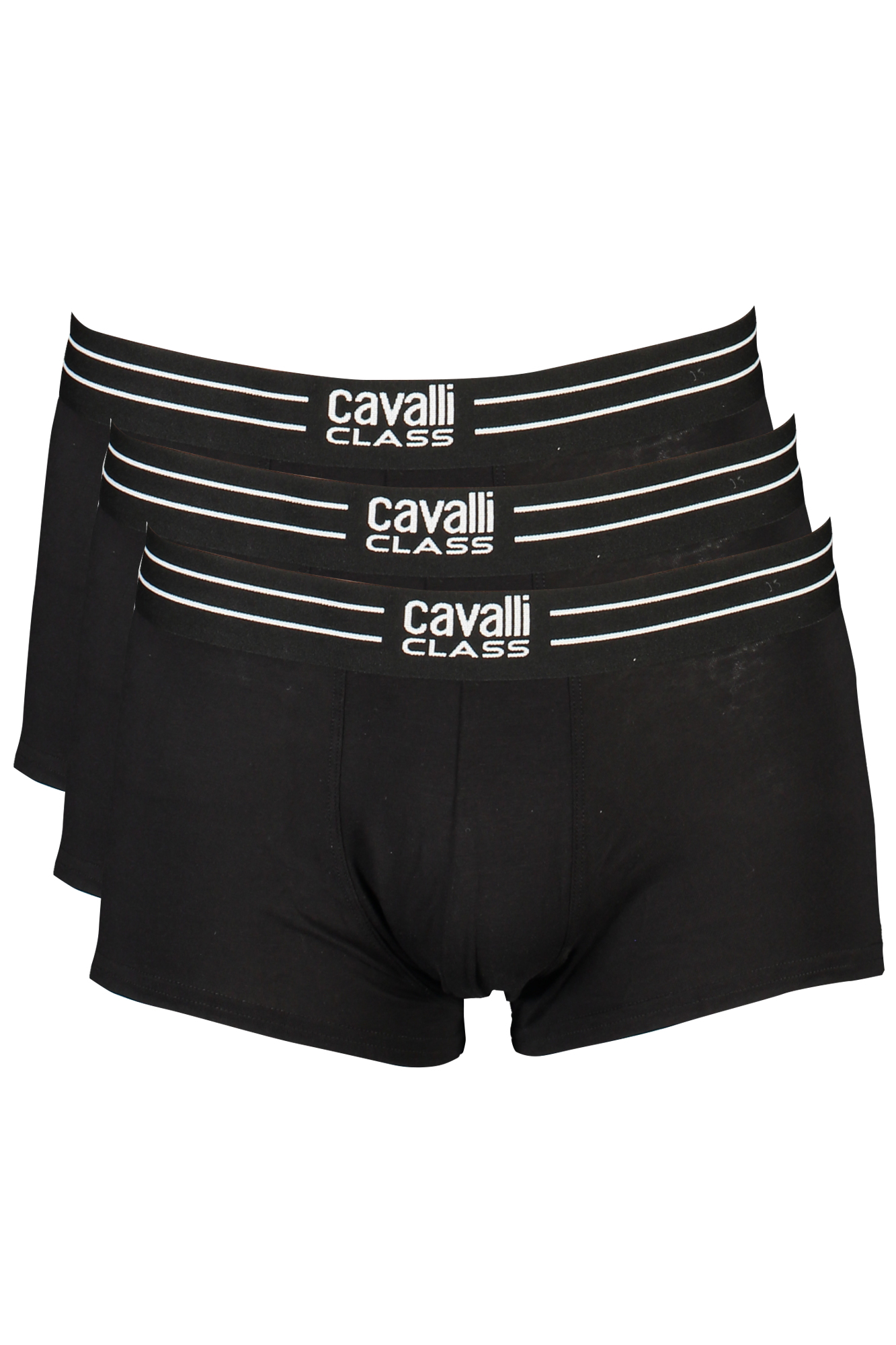 CAVALLI CLASS MEN BLACK BOXER CAVALLI CLASS MEN BLACK BOXER