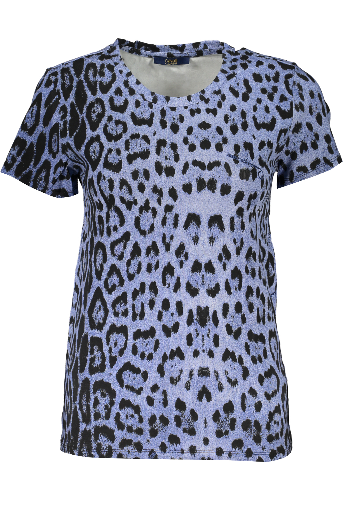 CAVALLI CLASS WOMEN SHORT SLEEVE T-SHIRT BLUE