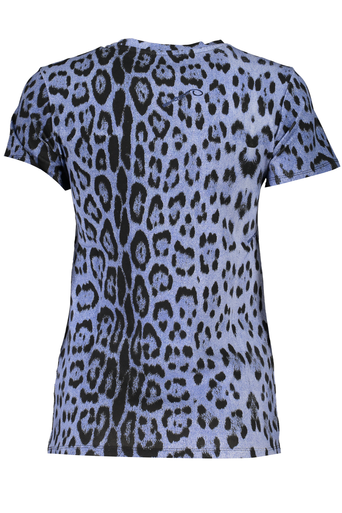 CAVALLI CLASS WOMEN SHORT SLEEVE T-SHIRT BLUE
