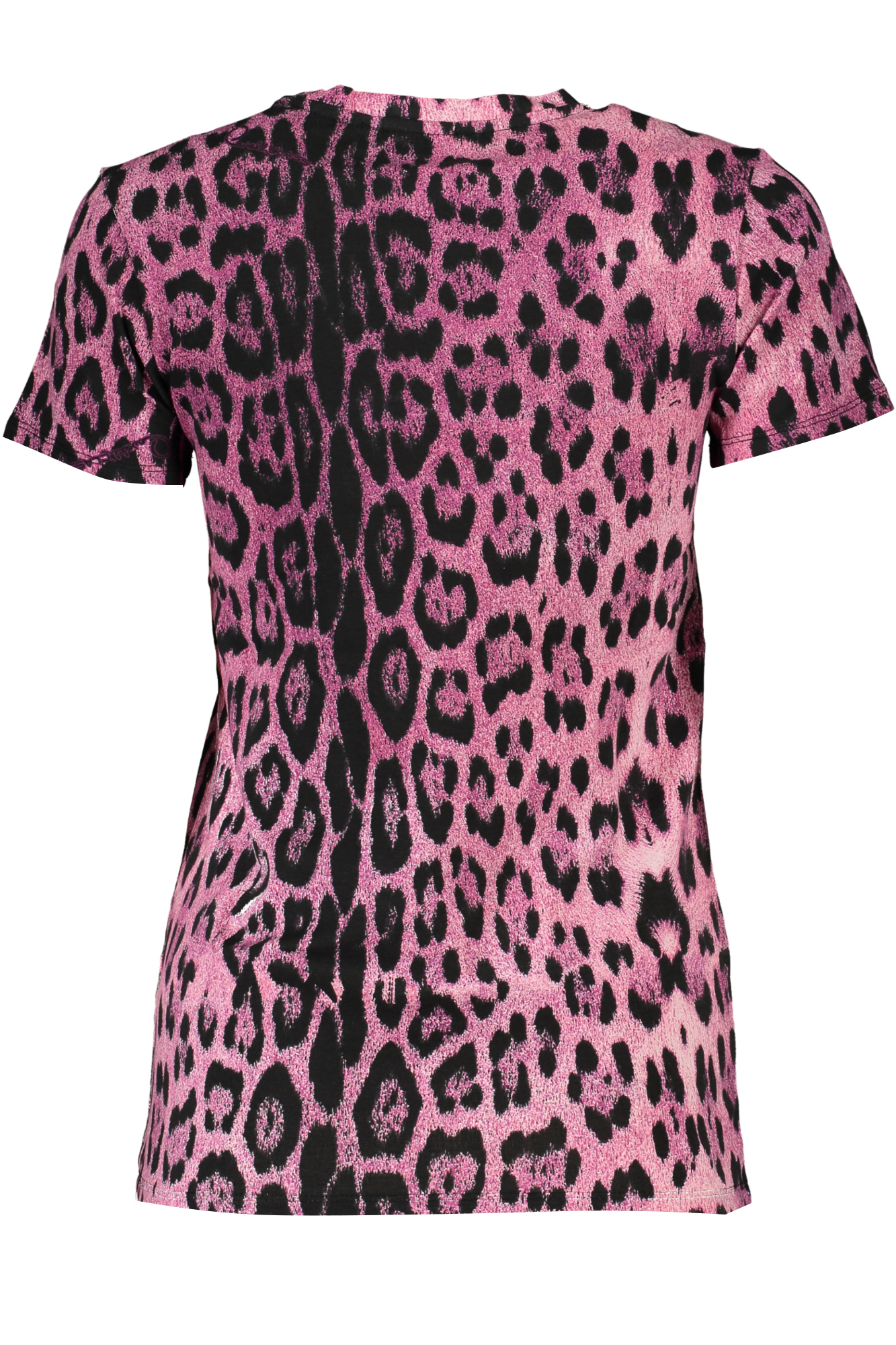 CAVALLI CLASS WOMEN SHORT SLEEVE T-SHIRT PINK