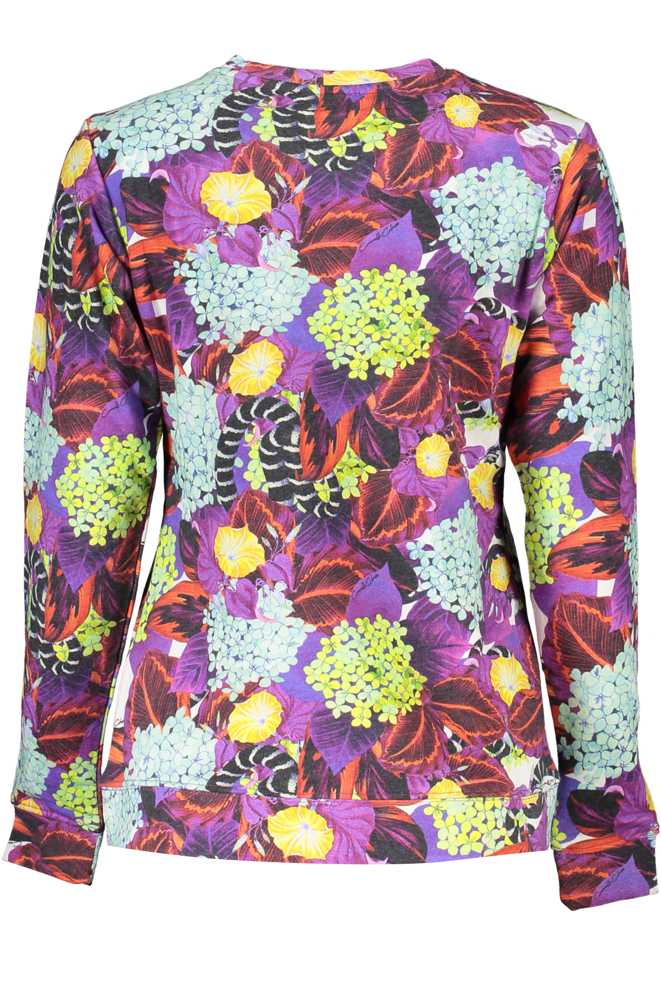 CAVALLI CLASS WOMEN SWEATSHIRT WITHOUT ZIP PURPLE
