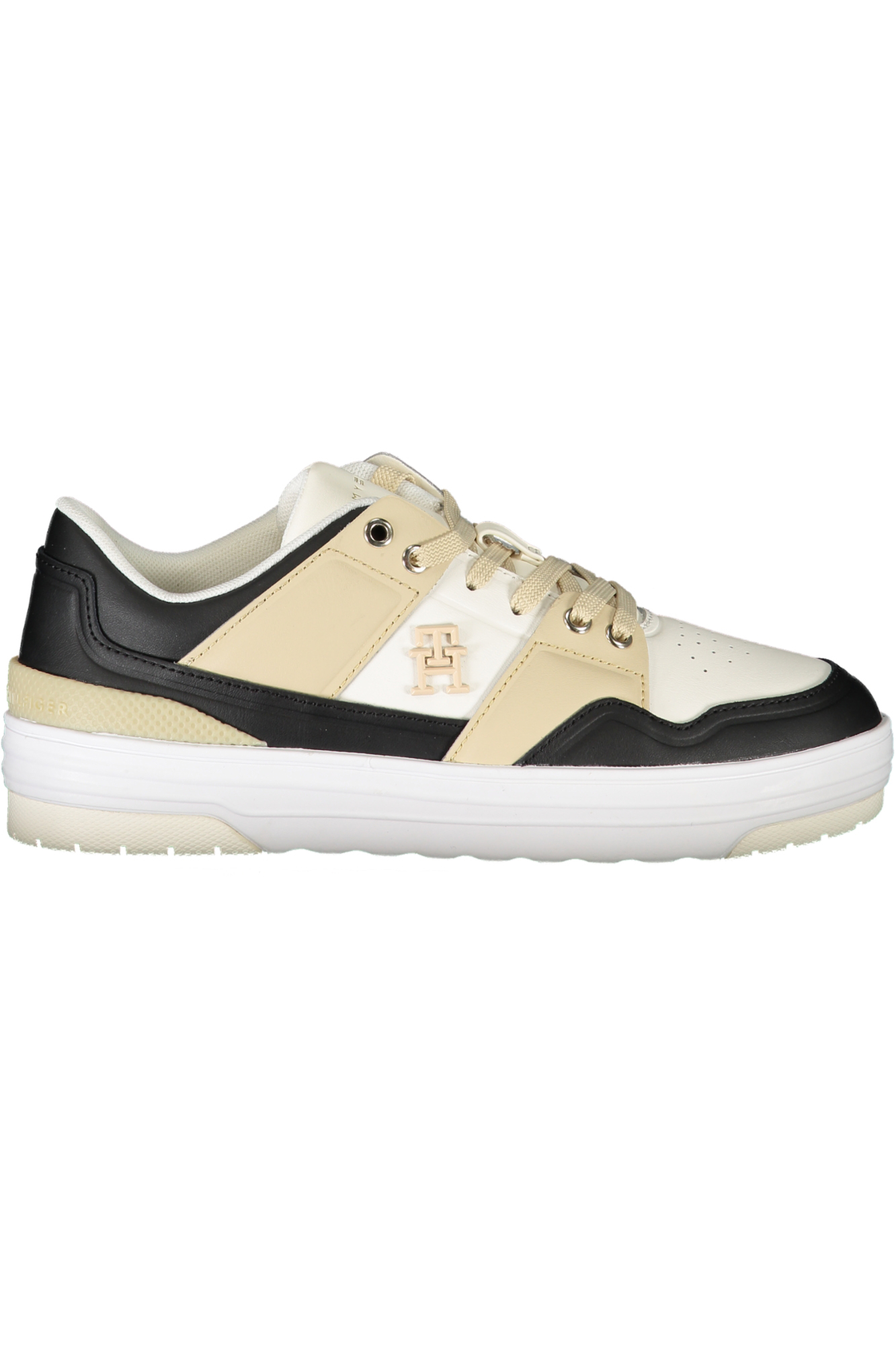 TOMMY HILFIGER WHITE WOMEN SPORTS SHOES TOMMY HILFIGER WHITE WOMEN SPORTS SHOES