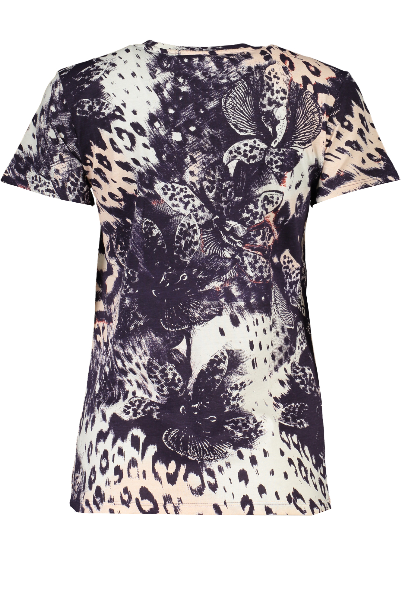 CAVALLI CLASS WOMEN SHORT SLEEVE T-SHIRT PINK