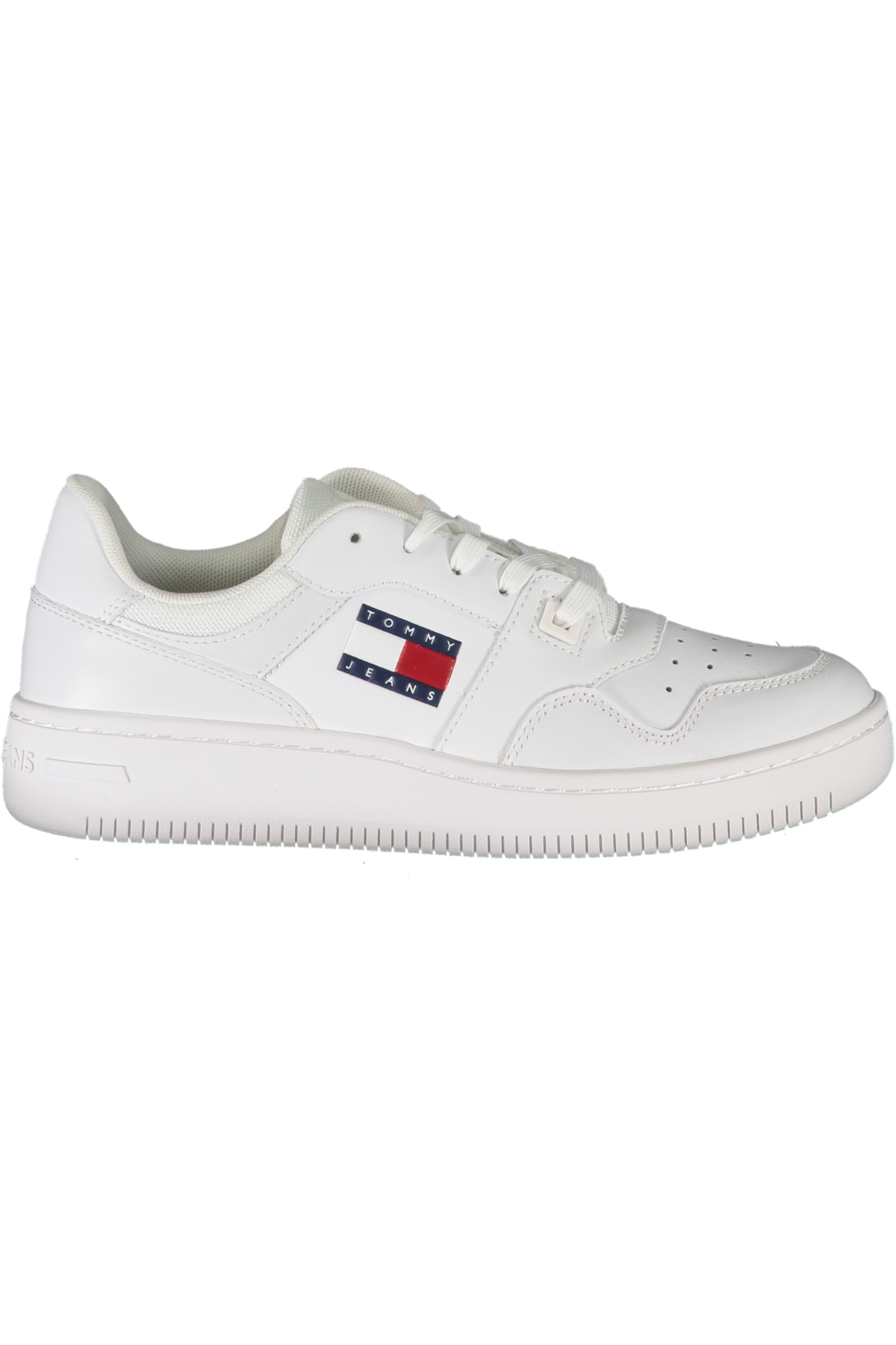 TOMMY HILFIGER WHITE WOMEN SPORTS SHOES TOMMY HILFIGER WHITE WOMEN SPORTS SHOES