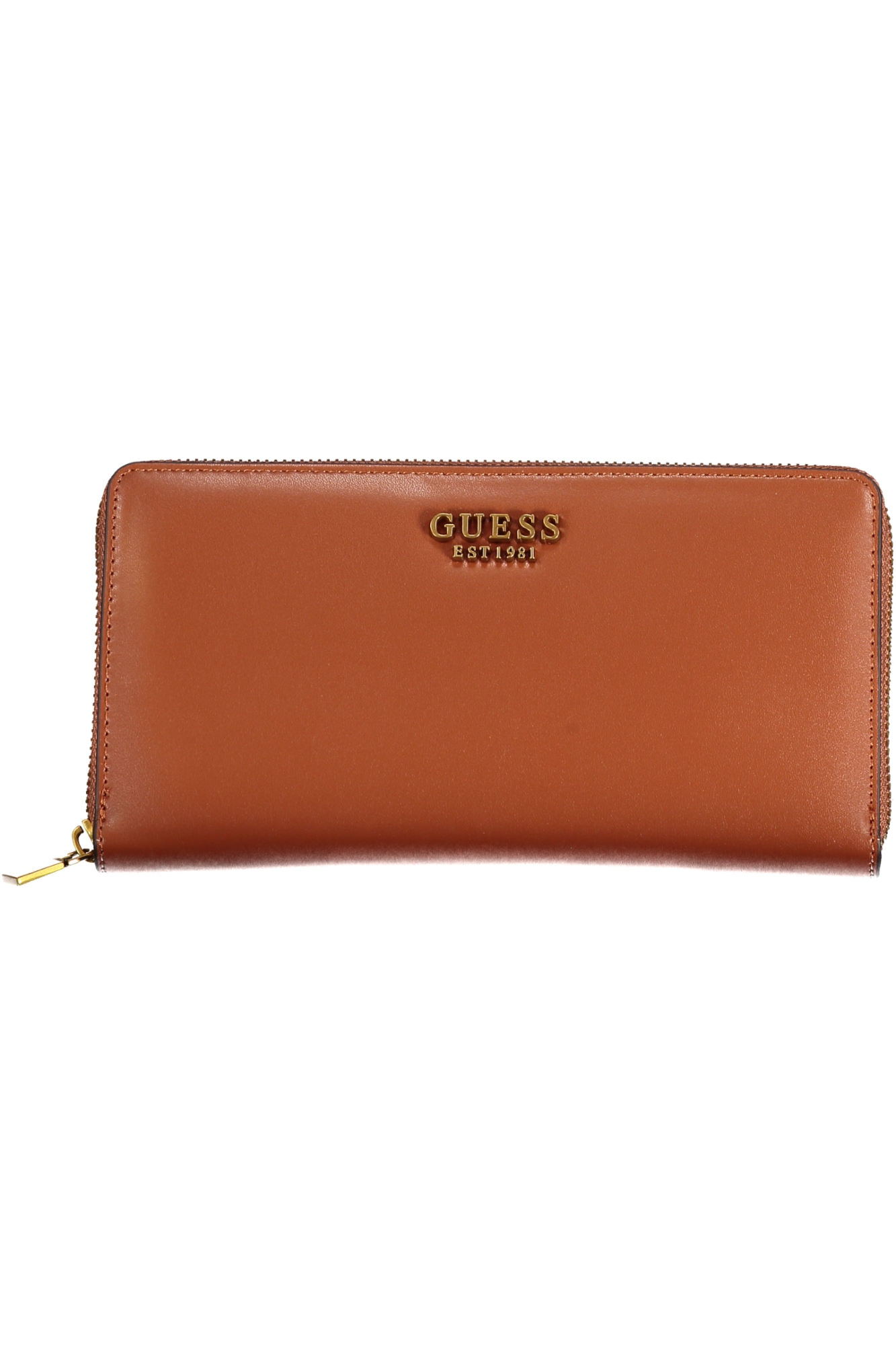 GUESS JEANS WOMEN WALLET BROWN GUESS JEANS WOMEN WALLET BROWN