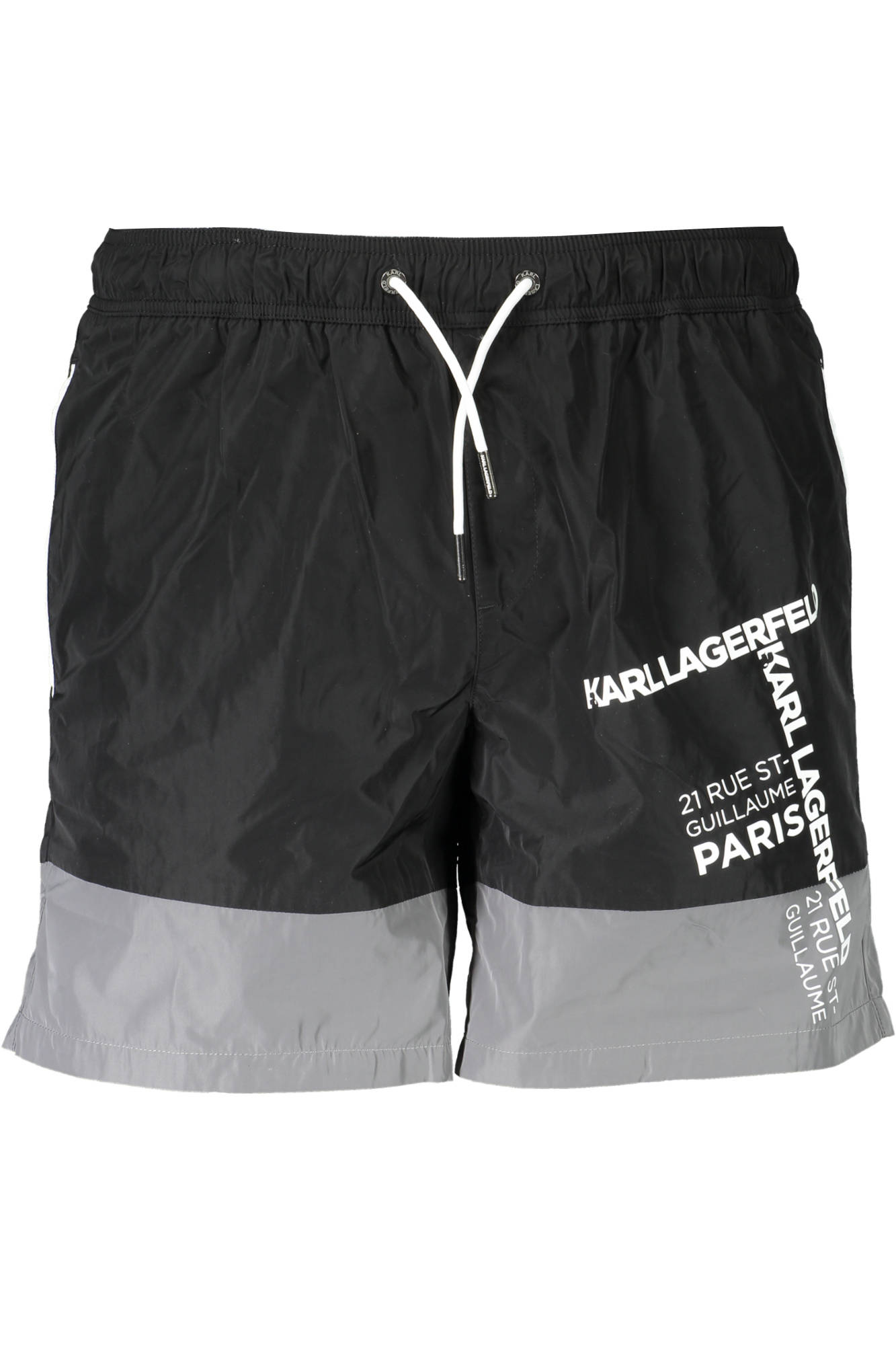 KARL LAGERFELD BEACHWEAR SWIMSUIT PARTS UNDER MAN BLACK KARL LAGERFELD BEACHWEAR SWIMSUIT PARTS UNDER MAN BLACK