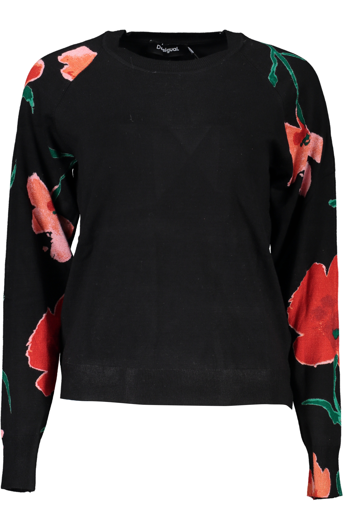 DESIGUAL BLACK WOMEN SWEATER DESIGUAL BLACK WOMEN SWEATER