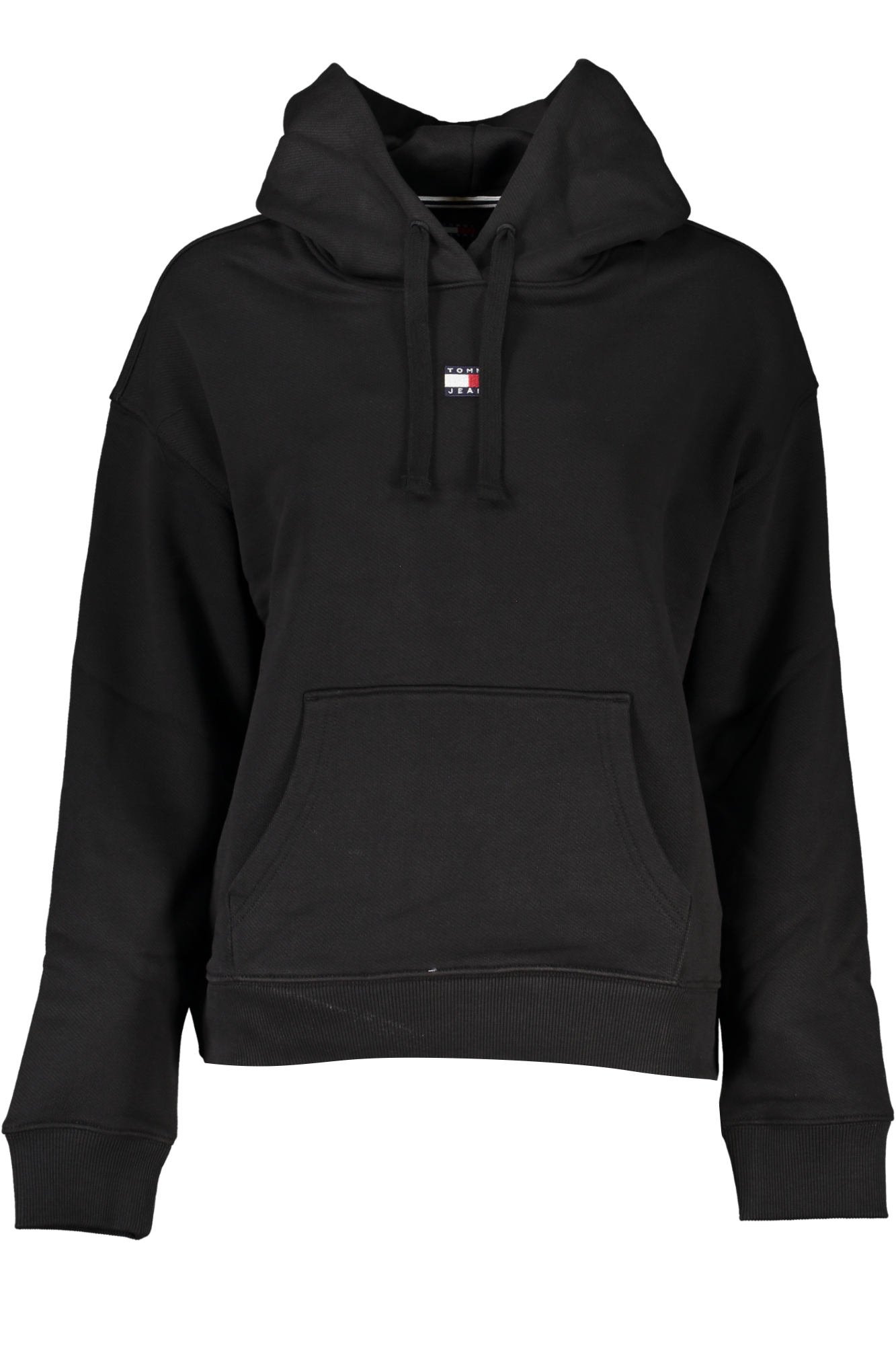 TOMMY HILFIGER WOMEN ZIPLESS SWEATSHIRT BLACK