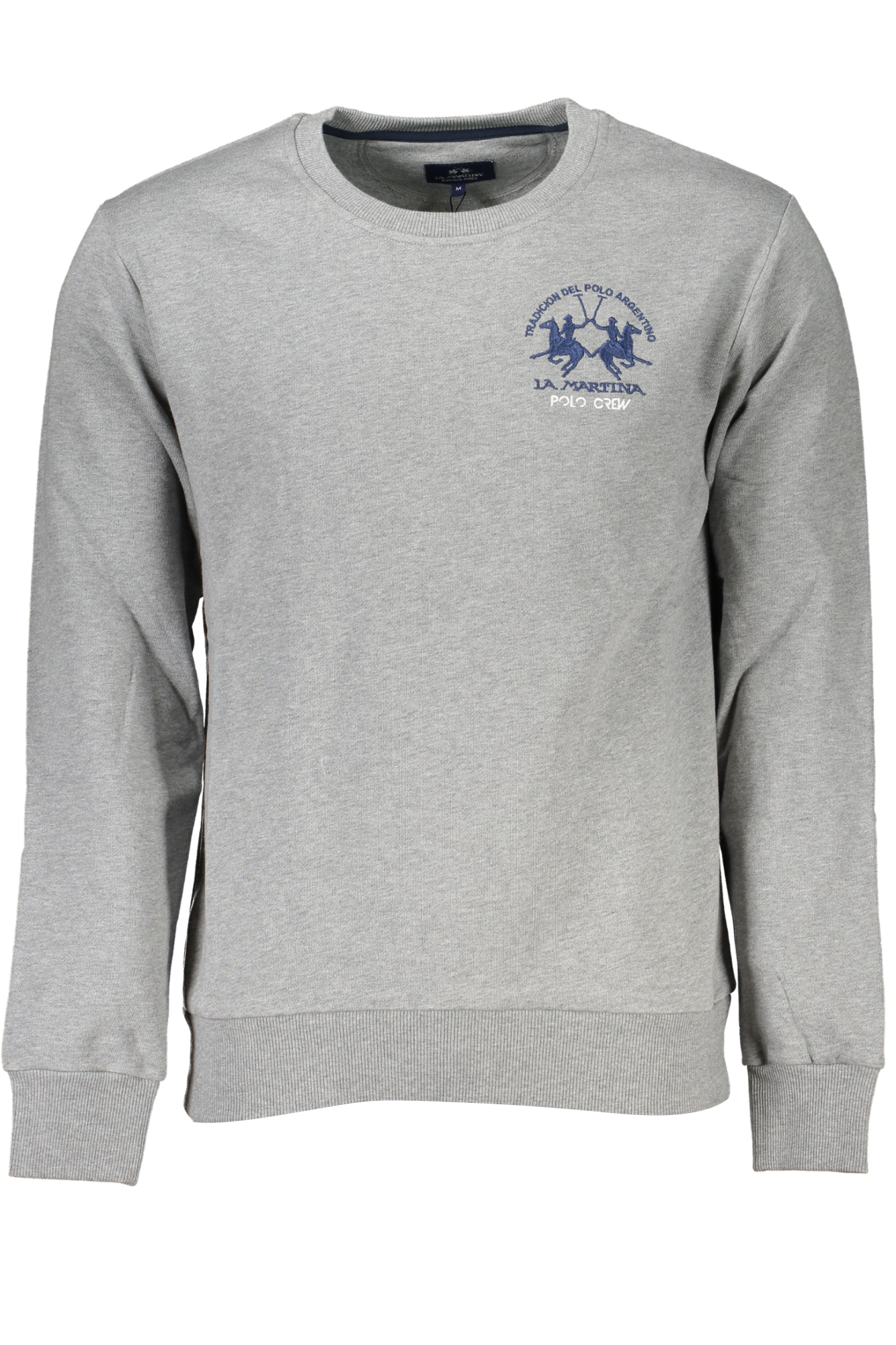LA MARTINA MEN GRAY ZIPLESS SWEATSHIRT LA MARTINA MEN GRAY ZIPLESS SWEATSHIRT