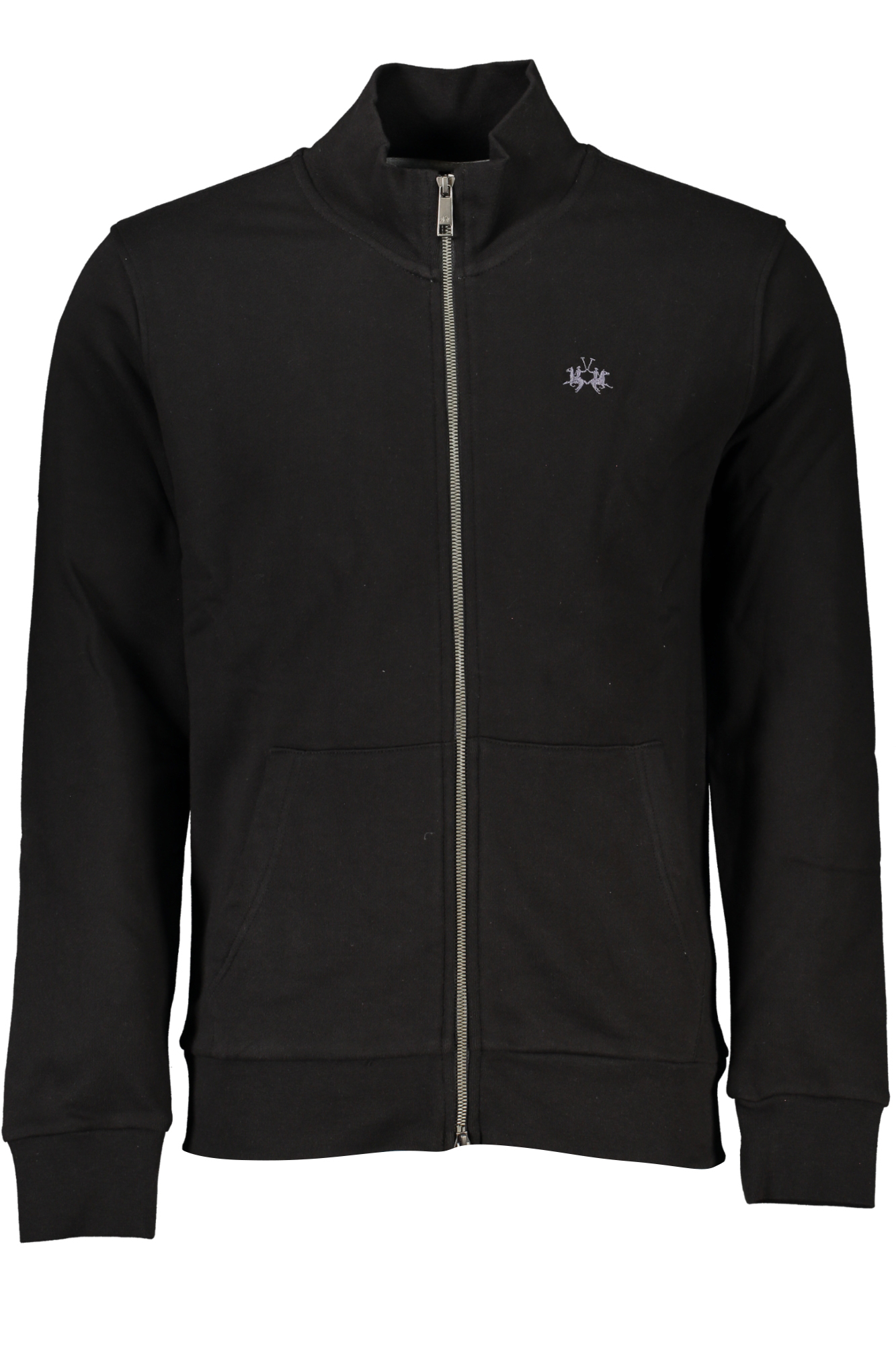 LA MARTINA MEN BLACK ZIP SWEATSHIRT LA MARTINA MEN BLACK ZIP SWEATSHIRT