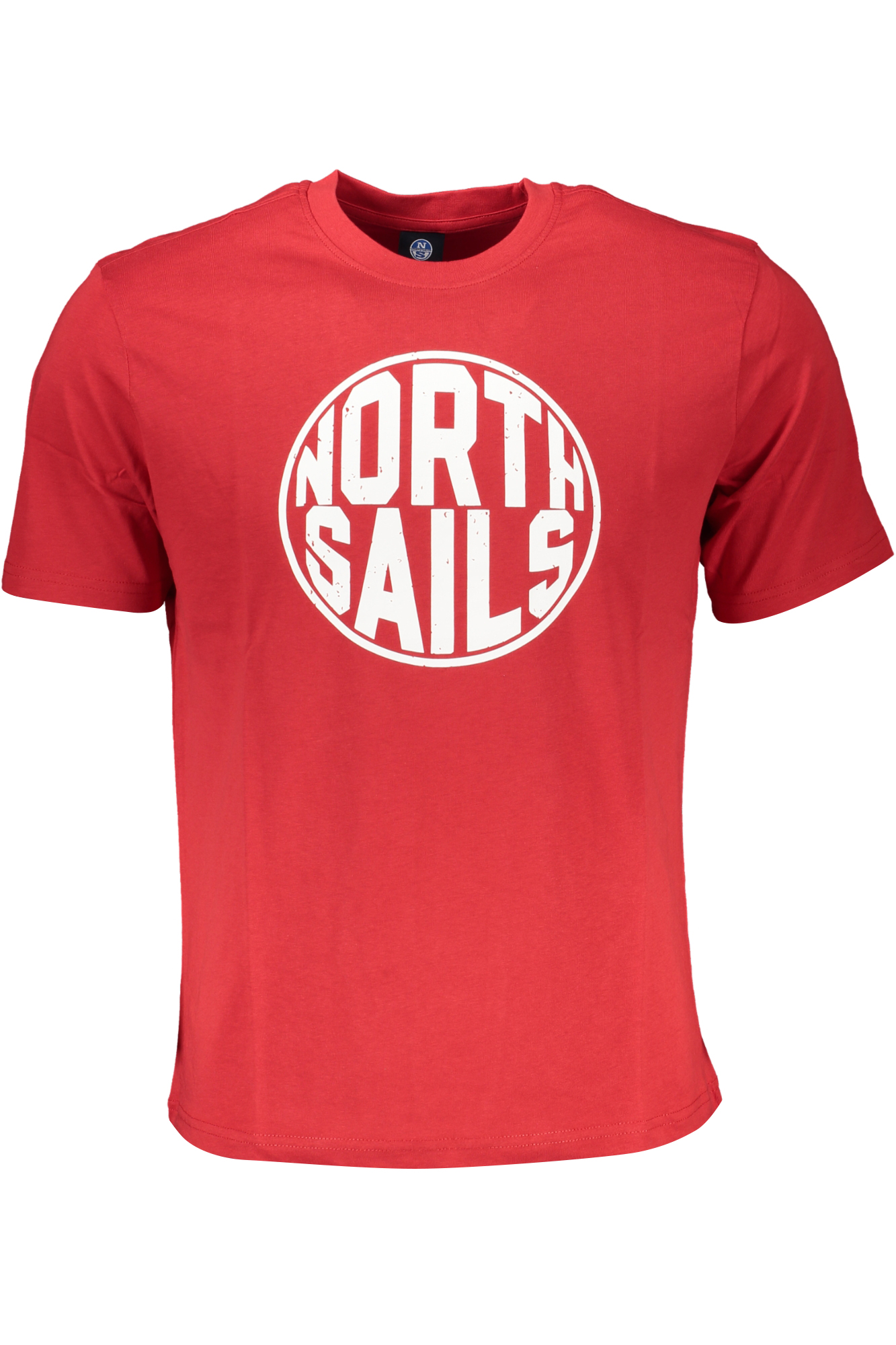 NORTH SAILS MEN SHORT SLEEVE T-SHIRT RED NORTH SAILS MEN SHORT SLEEVE T-SHIRT RED