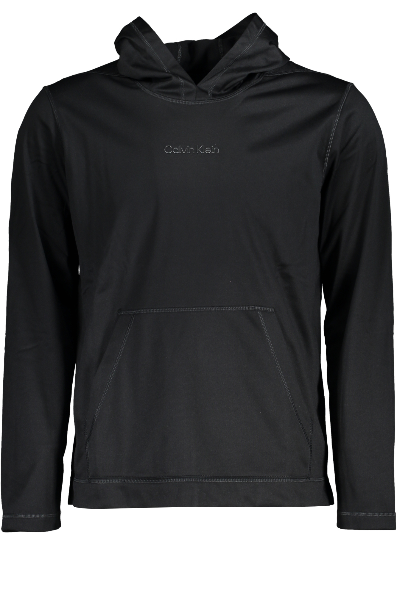 CALVIN KLEIN MEN BLACK ZIPLESS SWEATSHIRT CALVIN KLEIN MEN BLACK ZIPLESS SWEATSHIRT