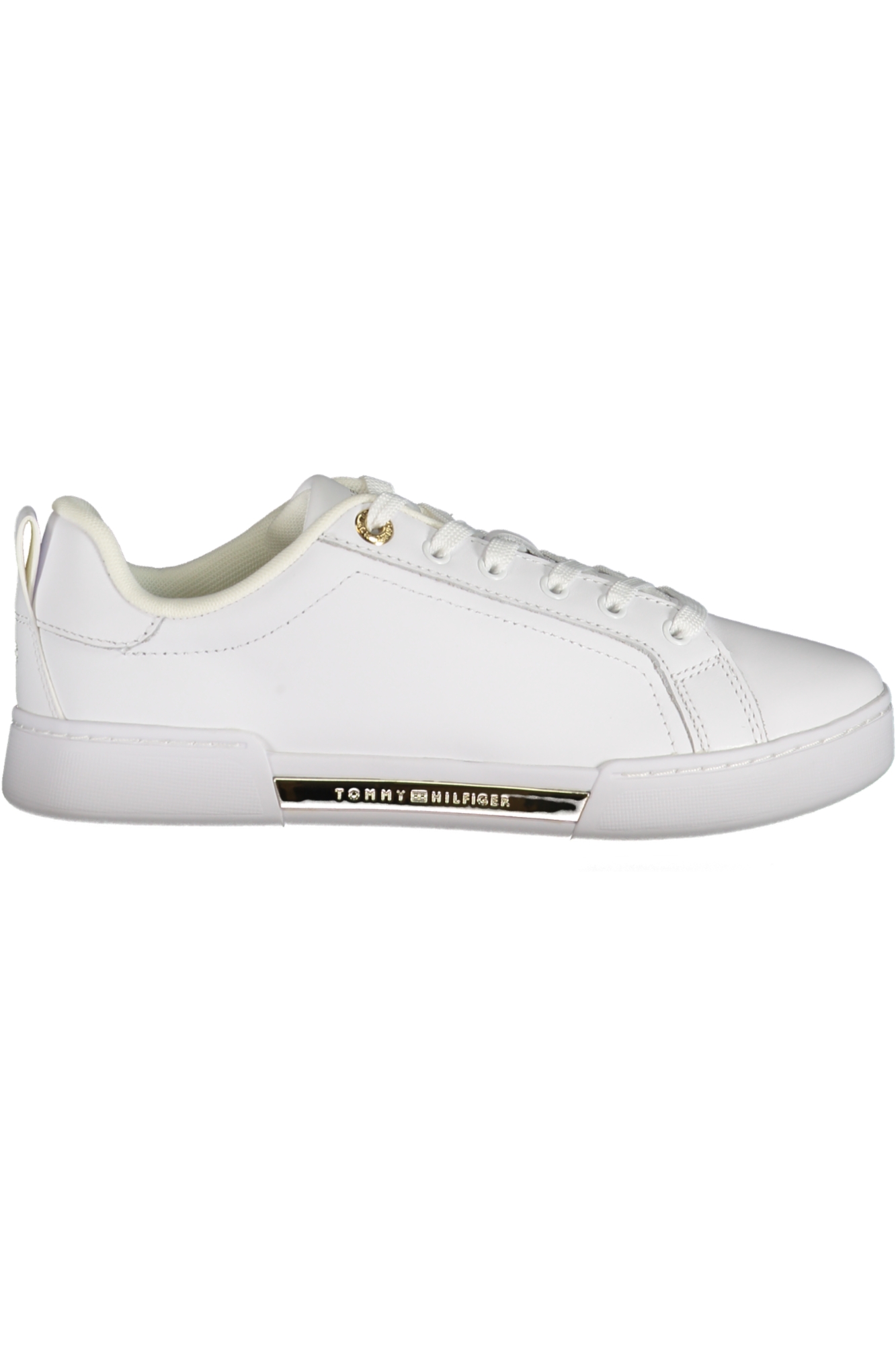 TOMMY HILFIGER WHITE WOMEN SPORTS SHOES TOMMY HILFIGER WHITE WOMEN SPORTS SHOES