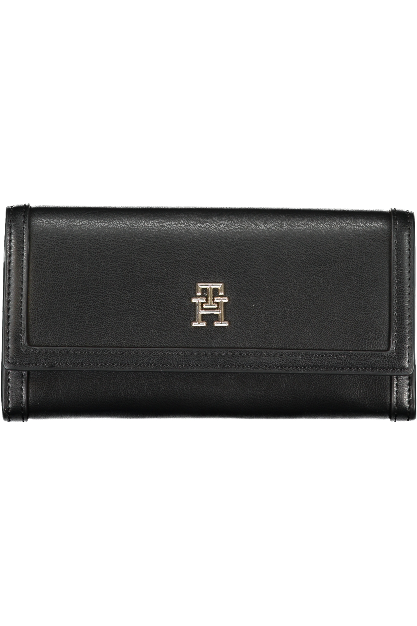 TOMMY HILFIGER WOMEN WALLET BLACK TOMMY HILFIGER WOMEN WALLET BLACK