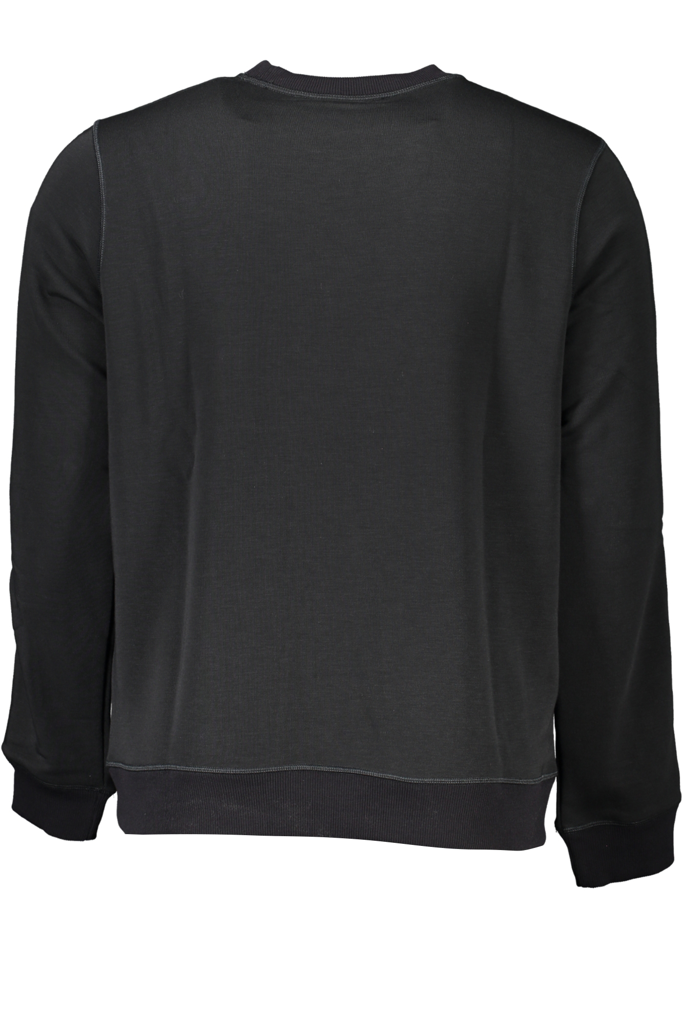 CALVIN KLEIN MEN BLACK ZIPLESS SWEATSHIRT