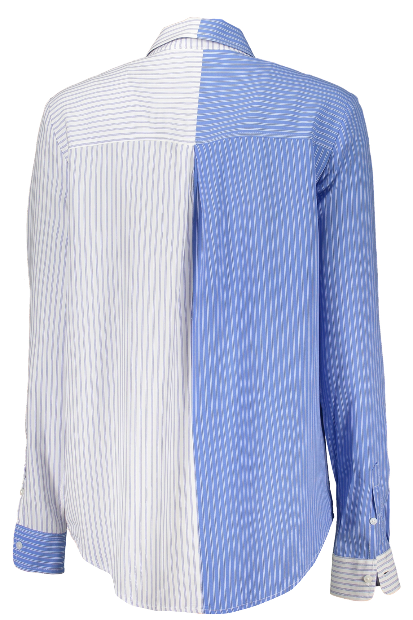 DESIGUAL WOMEN LONG SLEEVE SHIRT BLUE