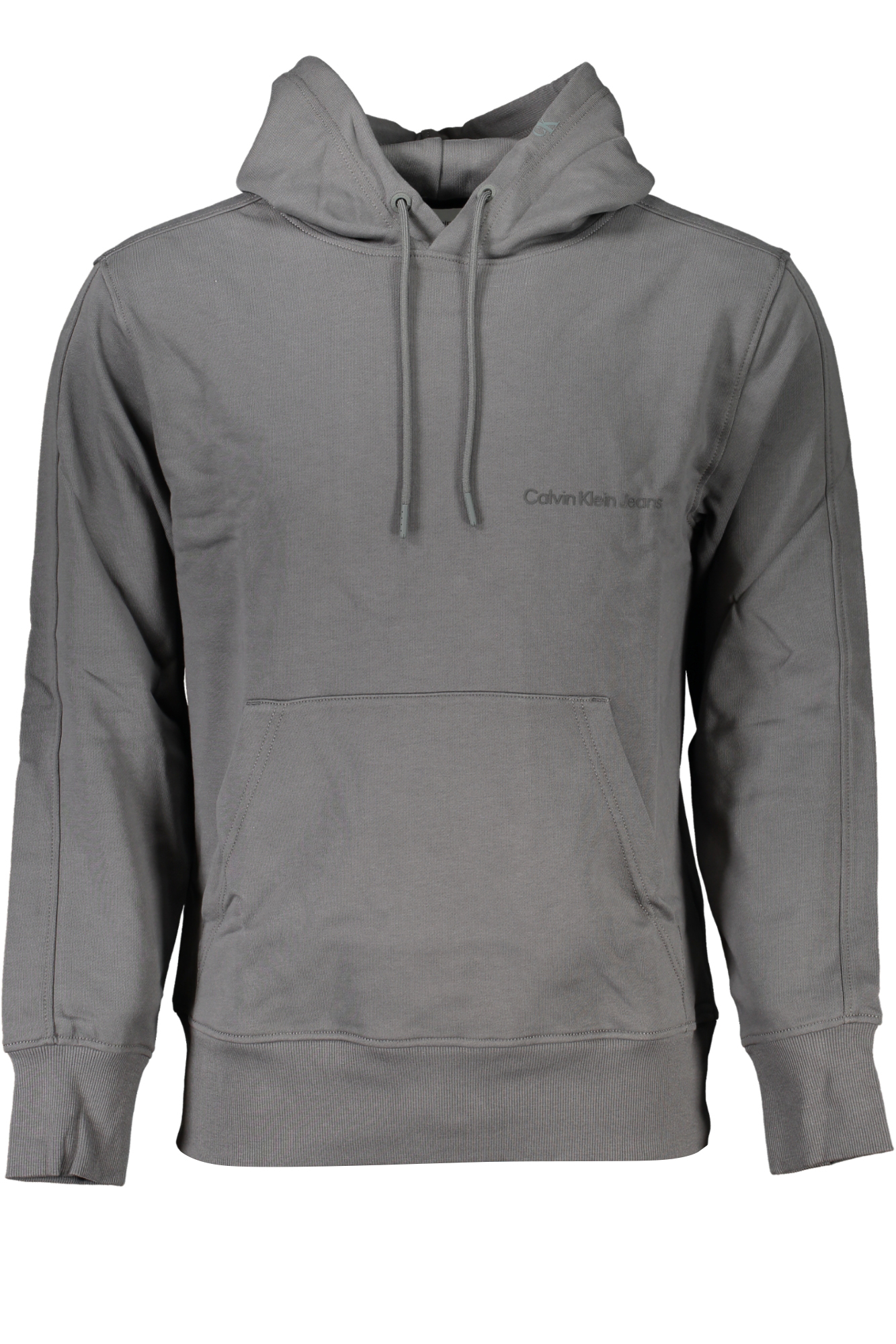 CALVIN KLEIN MEN GRAY ZIPLESS SWEATSHIRT CALVIN KLEIN MEN GRAY ZIPLESS SWEATSHIRT