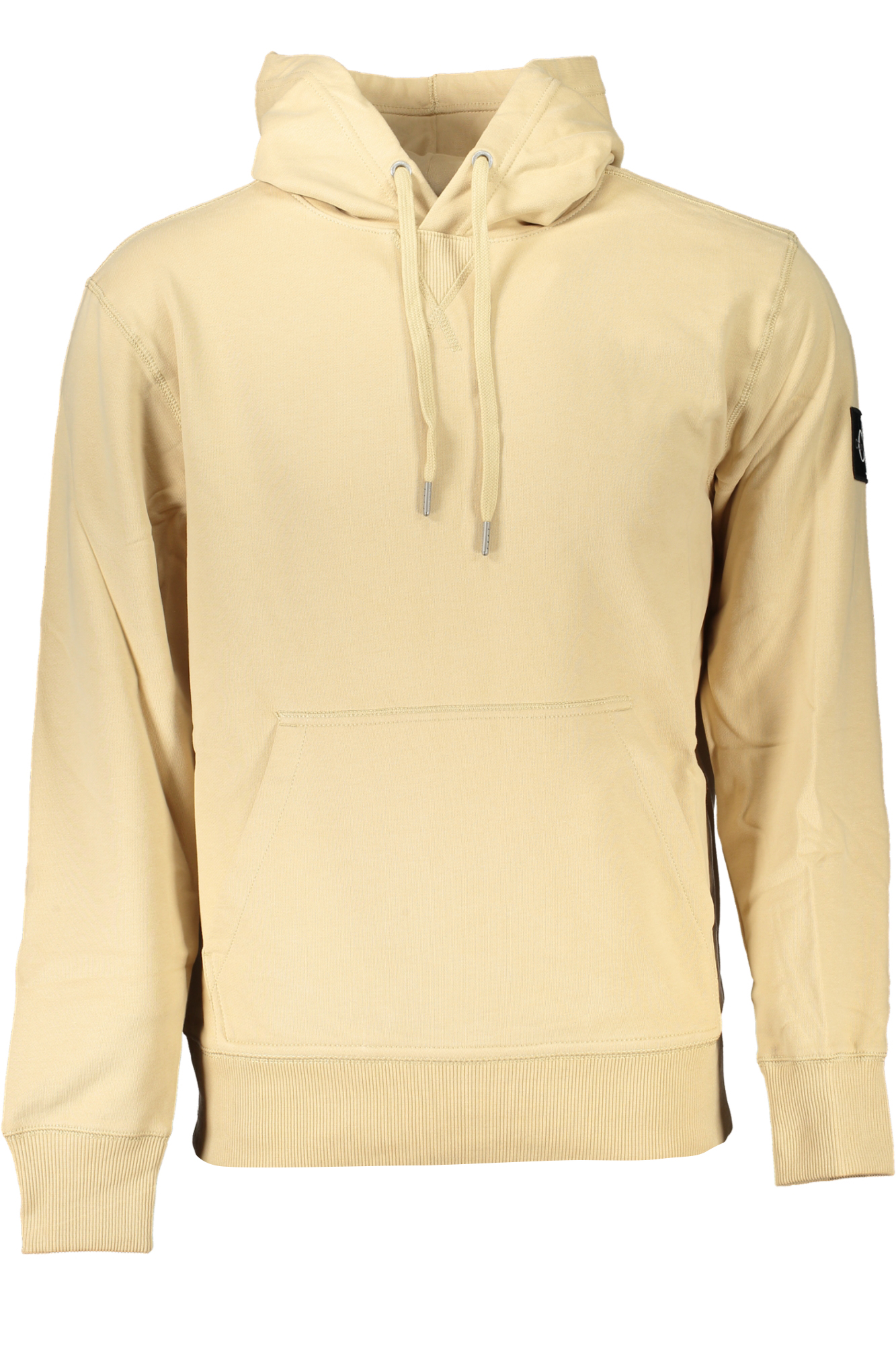 CALVIN KLEIN MEN BEIGE ZIPLESS SWEATSHIRT CALVIN KLEIN MEN BEIGE ZIPLESS SWEATSHIRT