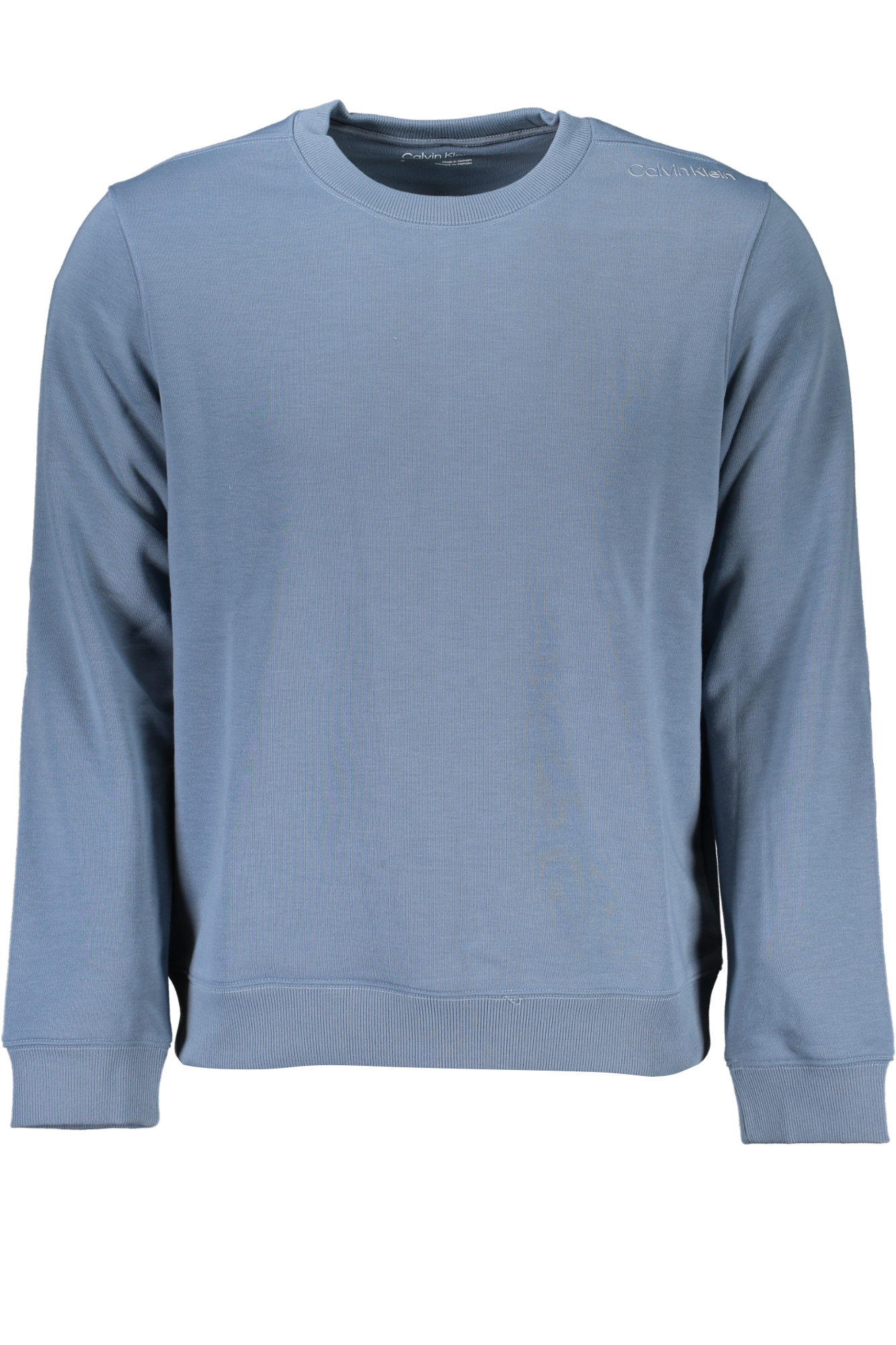 CALVIN KLEIN MEN BLUE ZIPLESS SWEATSHIRT CALVIN KLEIN MEN BLUE ZIPLESS SWEATSHIRT