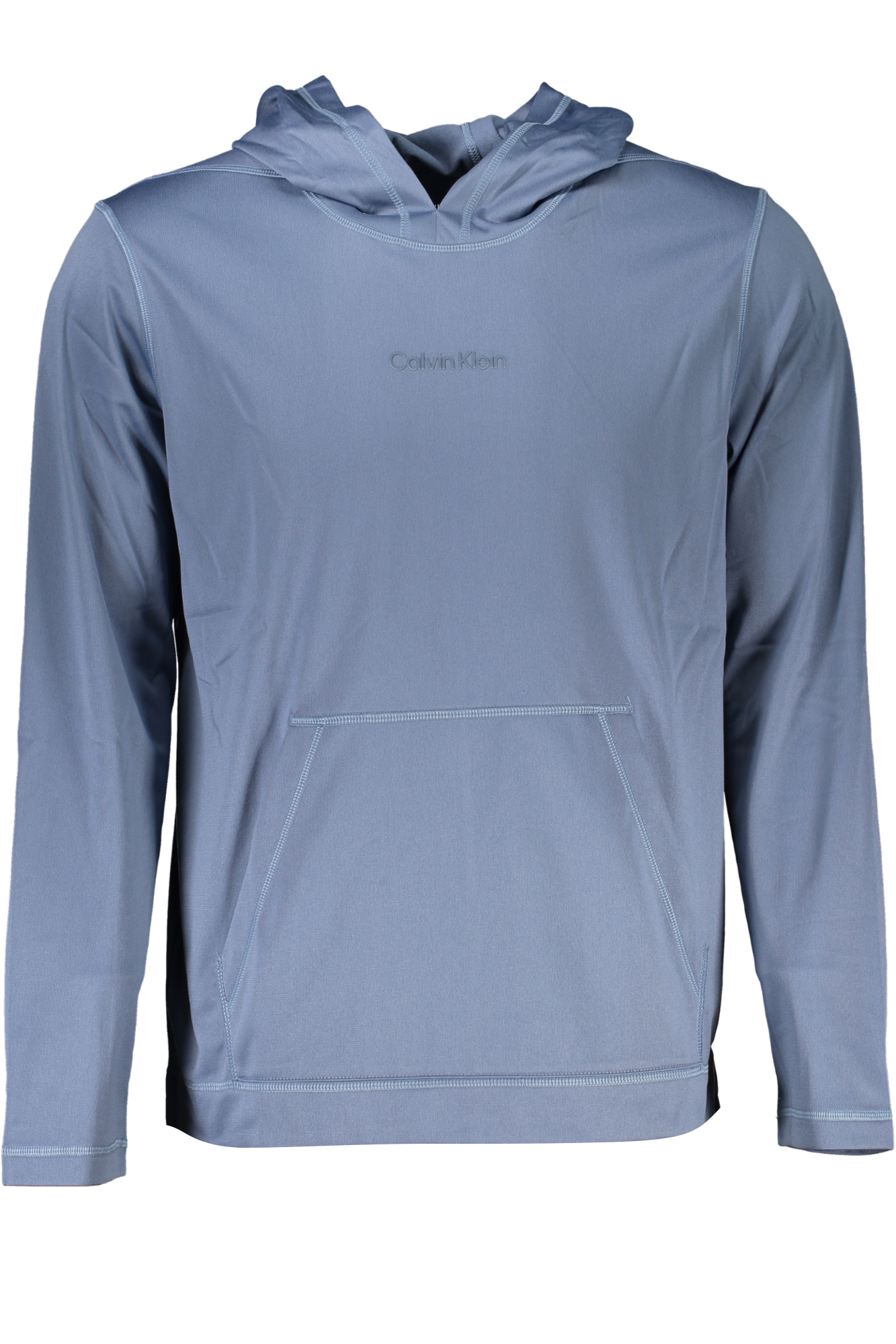 CALVIN KLEIN MEN BLUE ZIPLESS SWEATSHIRT CALVIN KLEIN MEN BLUE ZIPLESS SWEATSHIRT